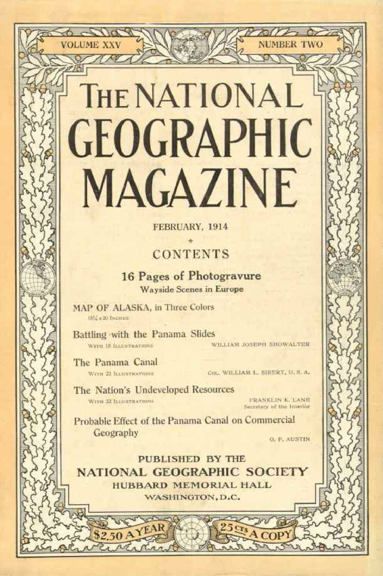 [해외잡지] National Geographic 1914-02 025-2 Feb