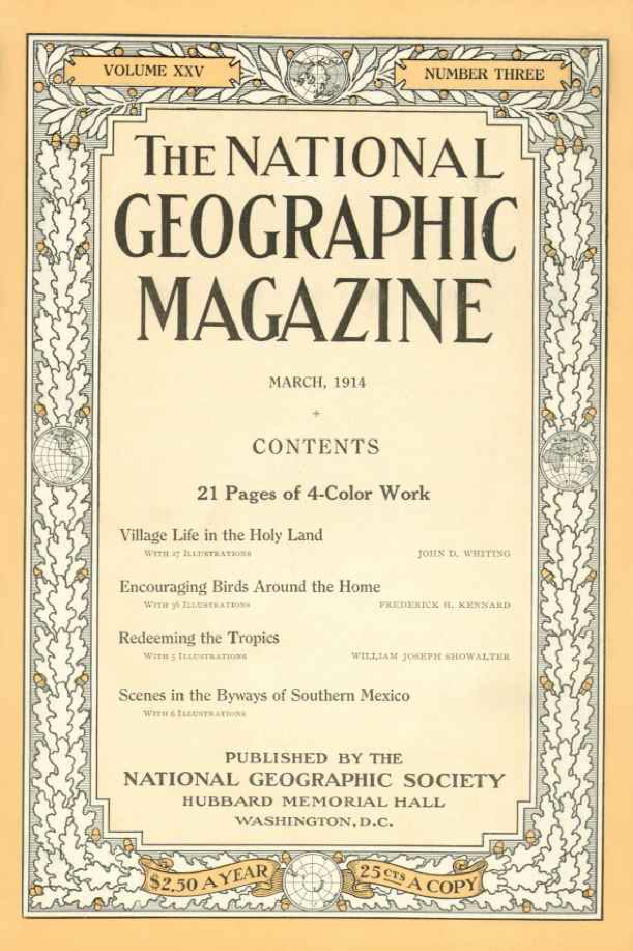 [해외잡지] National Geographic 1914-03 025-3 Mar