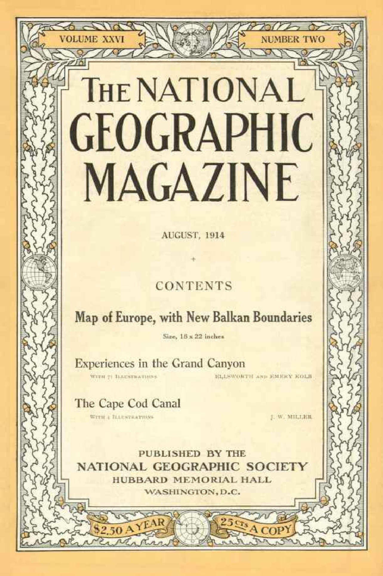 [해외잡지] National Geographic 1914-08 026-2 Aug