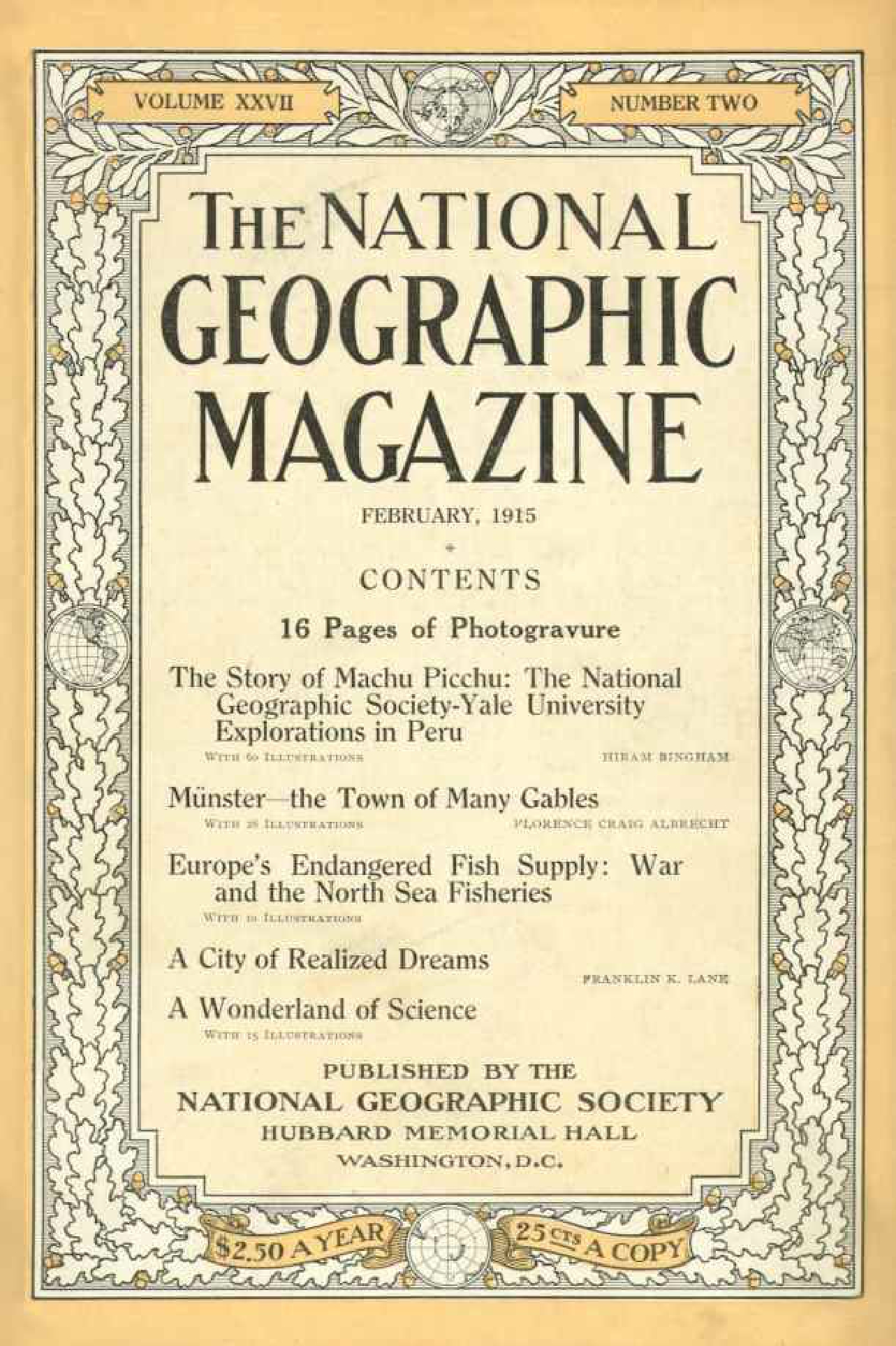 [해외잡지] National Geographic 1915-02 027-2 Feb