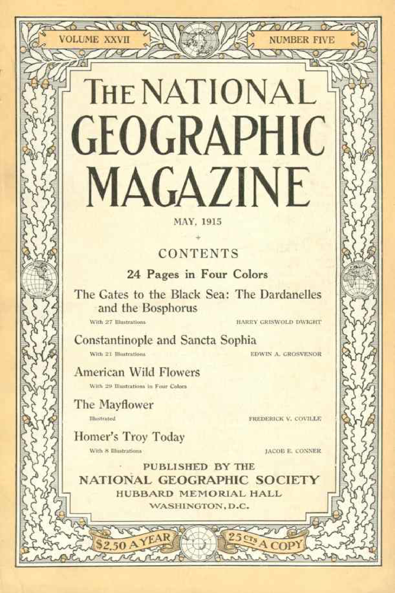 [해외잡지] National Geographic 1915-05 027-5 May