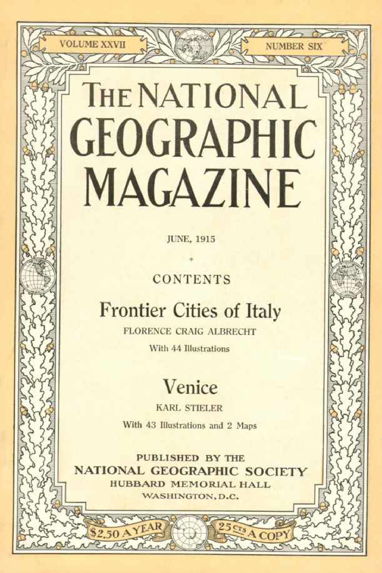 [해외잡지] National Geographic 1915-06 027-6 Jun