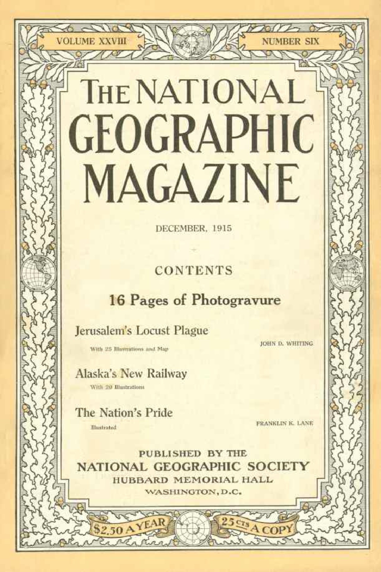 [해외잡지] National Geographic 1915-12 028-6 Dec