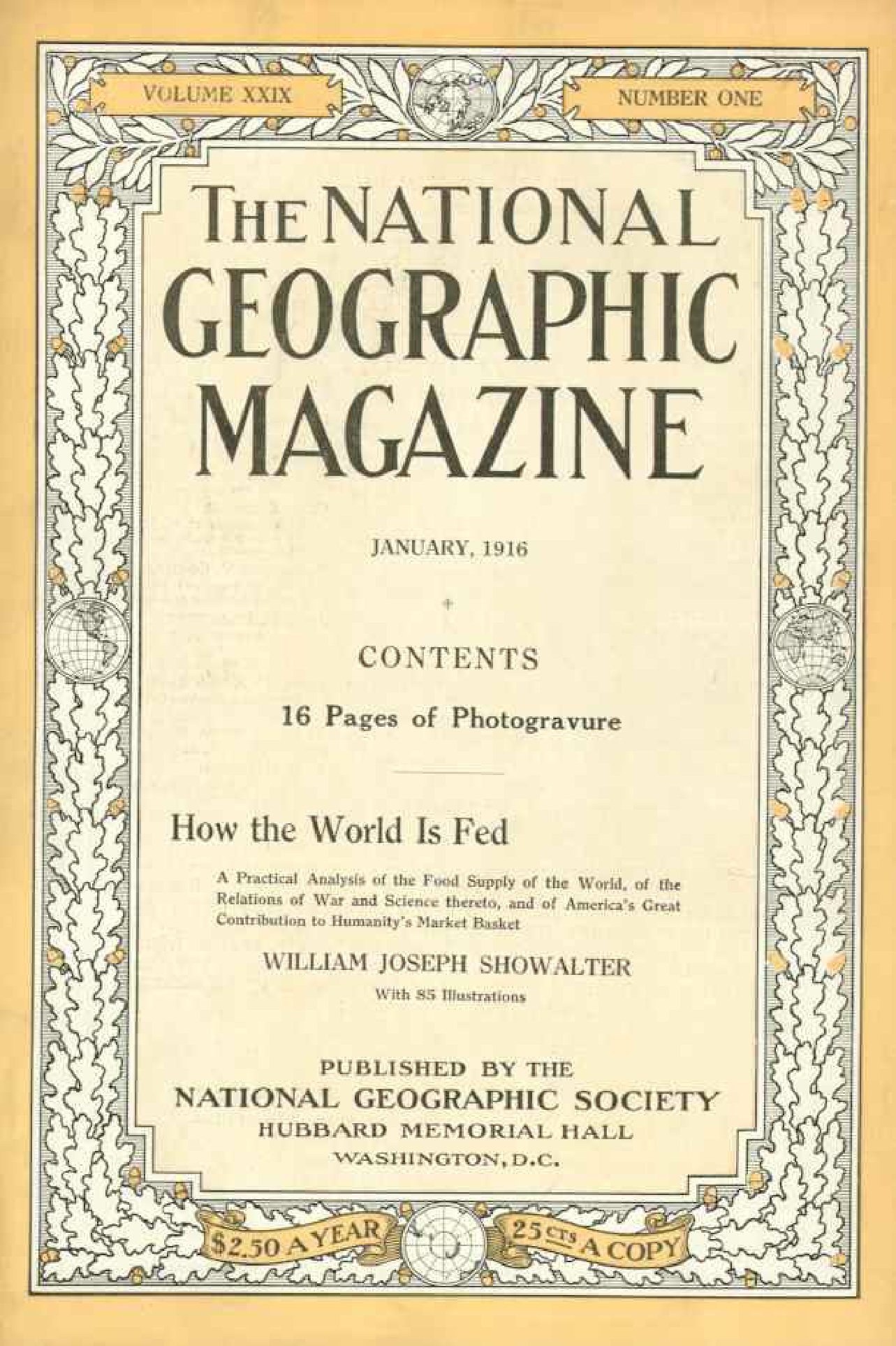 [해외잡지] National Geographic 1916-01 029-1 Jan