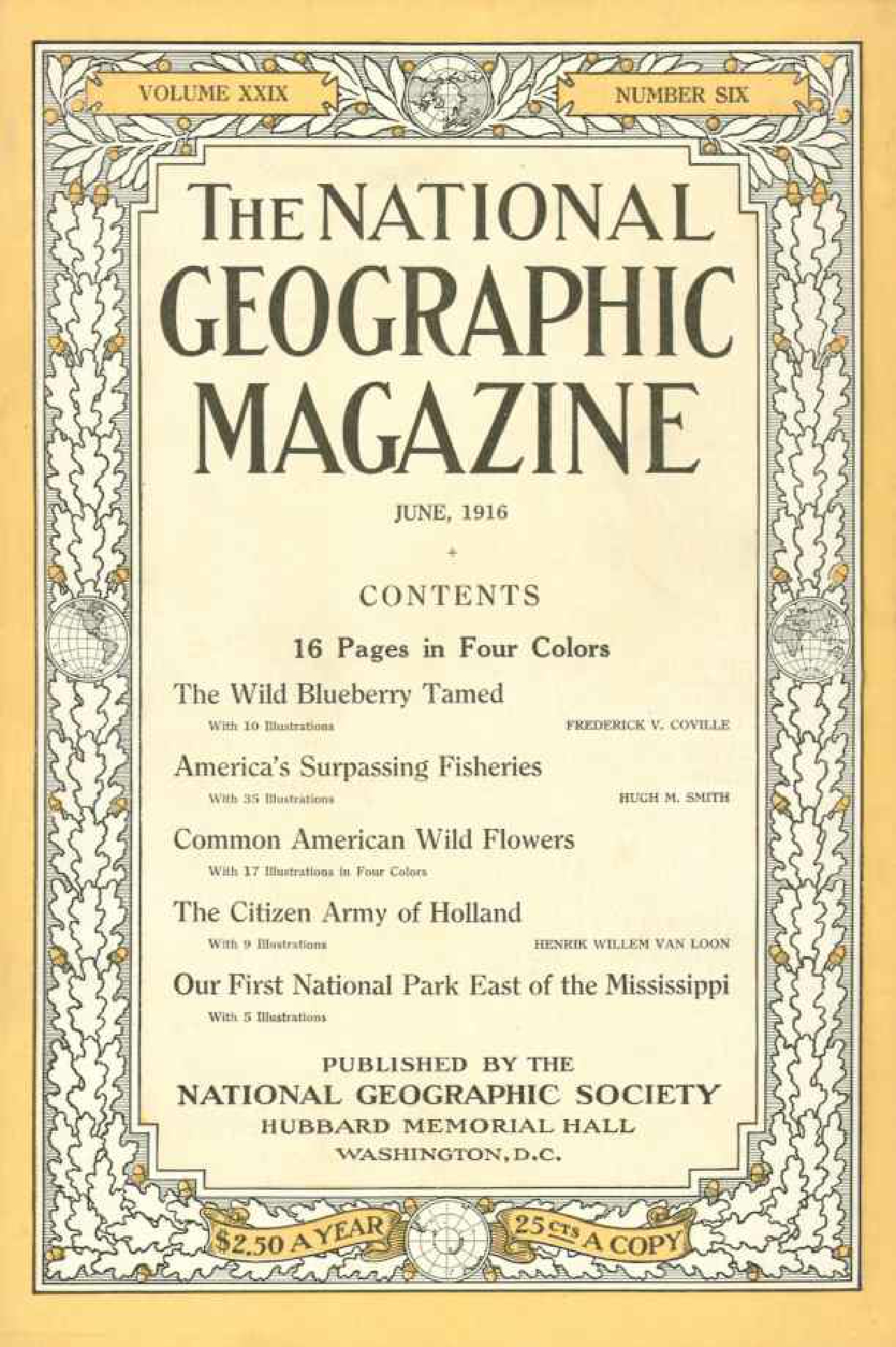 [해외잡지] National Geographic 1916-06 029-6 Jun
