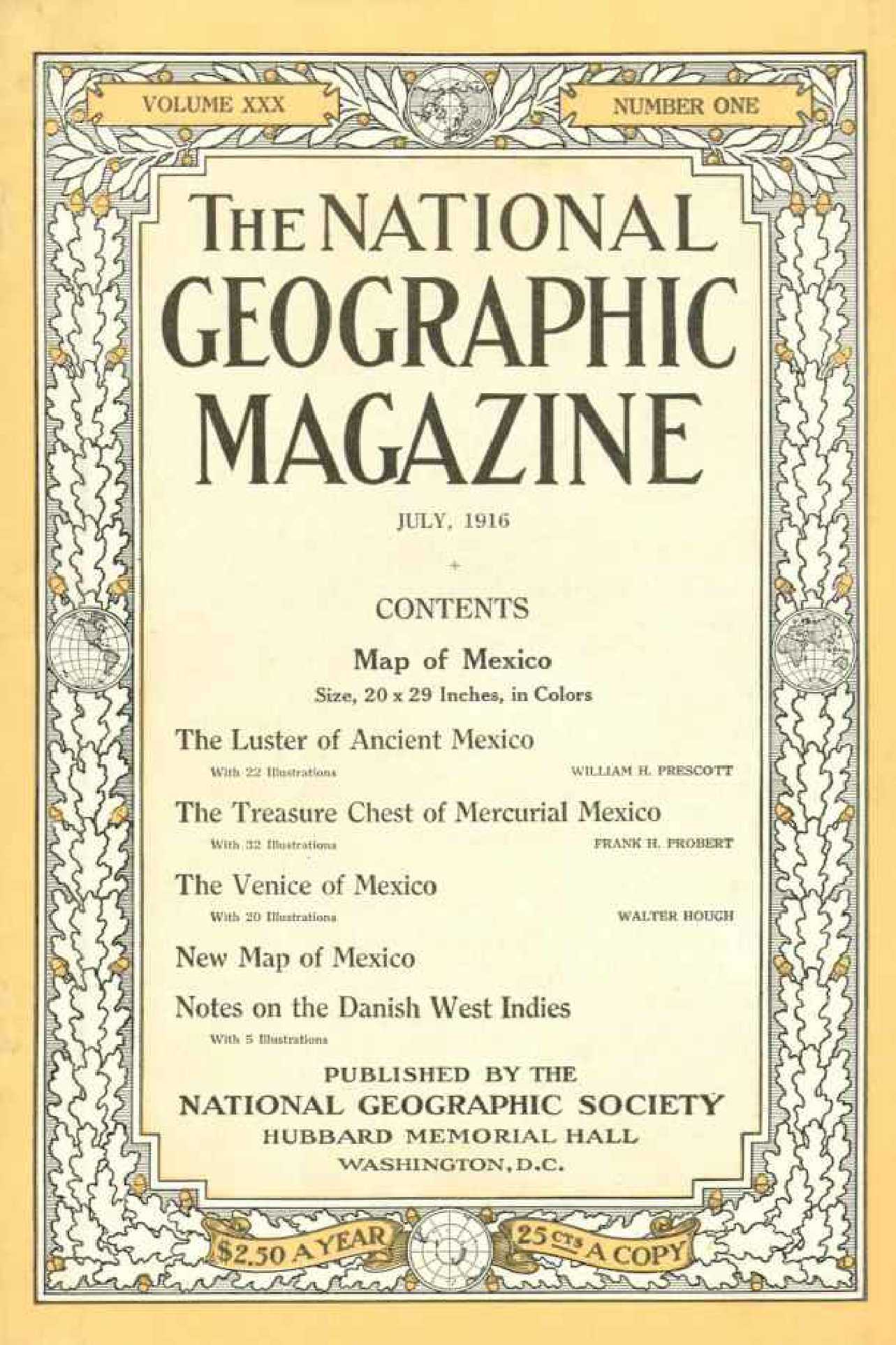 [해외잡지] National Geographic 1916-07 030-1 Jul