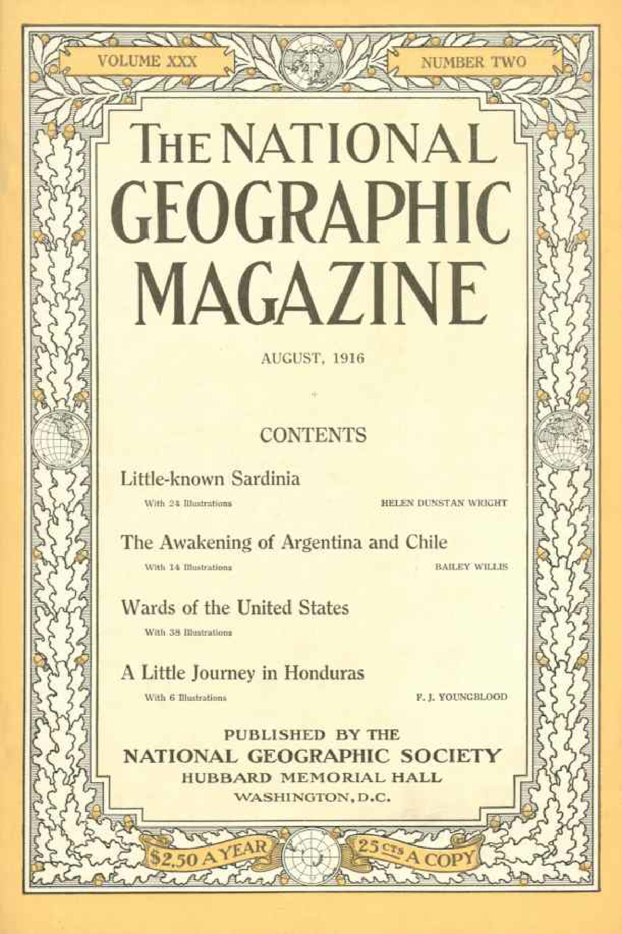[해외잡지] National Geographic 1916-08 030-2 Aug