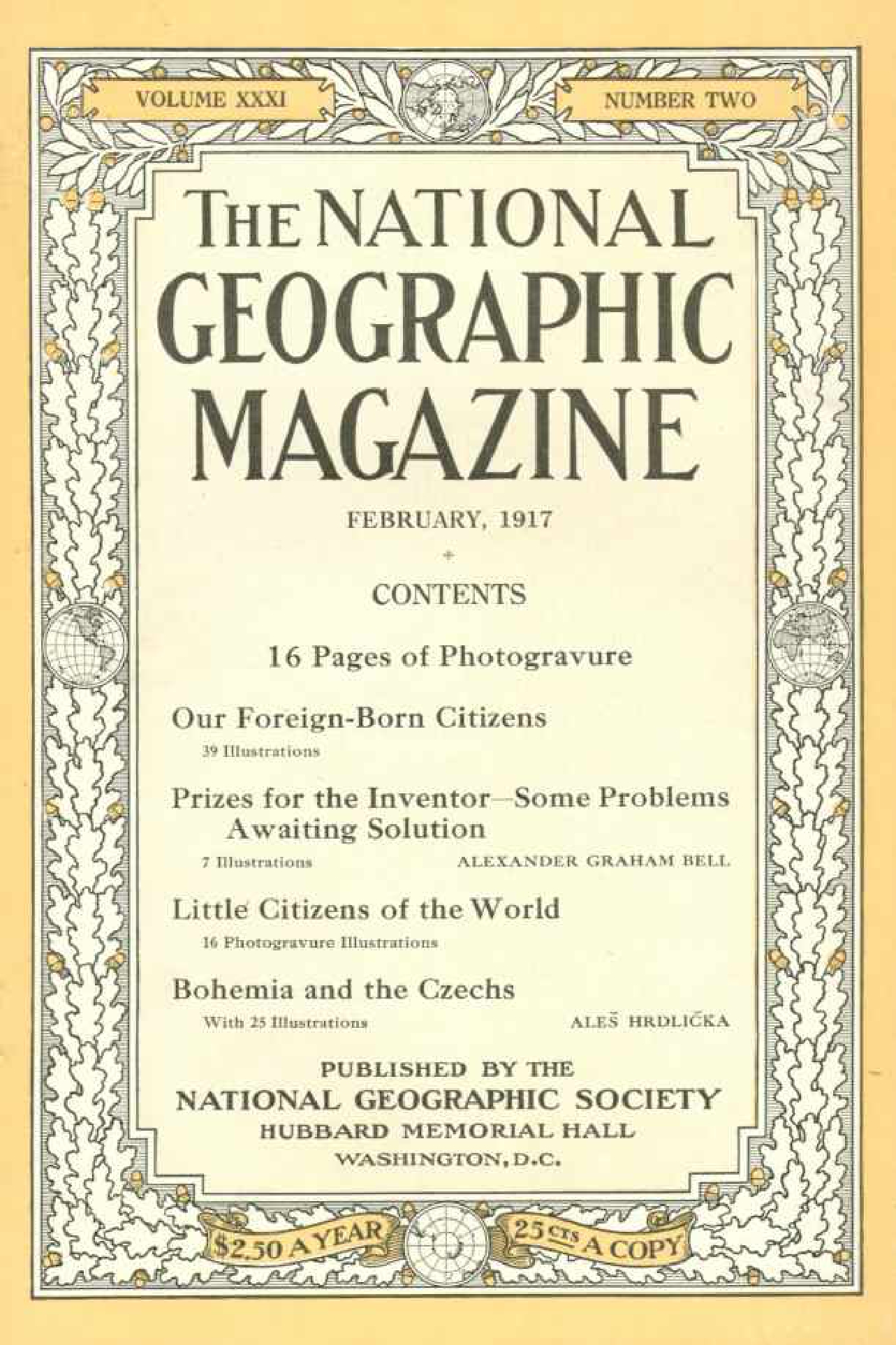 [해외잡지] National Geographic 1917-02 031-2 Feb