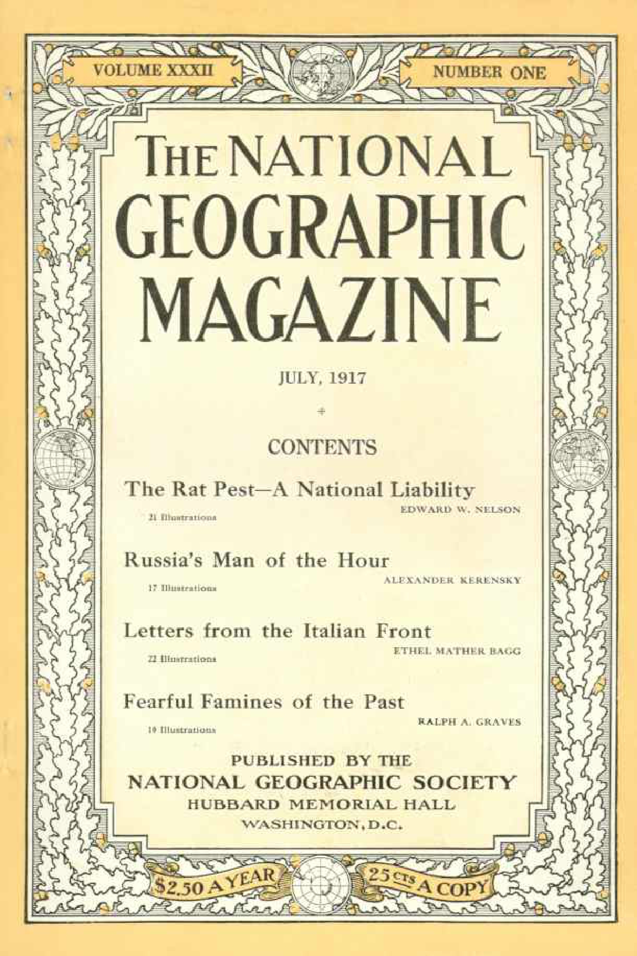 [해외잡지] National Geographic 1917-07 032-1 Jul
