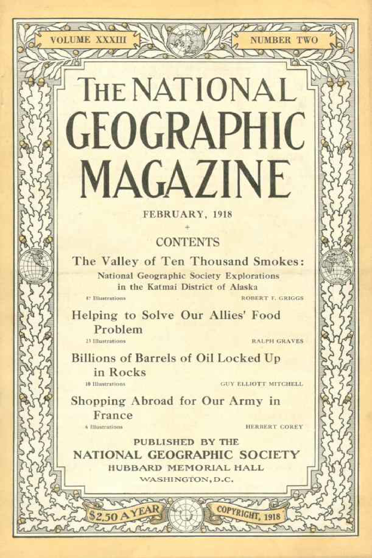 [해외잡지] National Geographic 1918-02 033-2 Feb