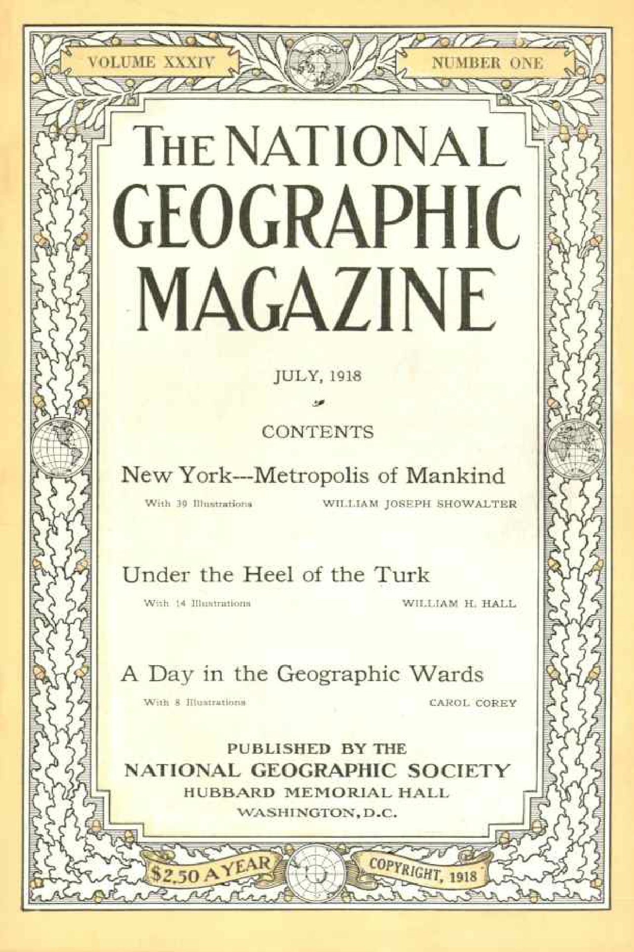 [해외잡지] National Geographic 1918-07 034-1 Jul