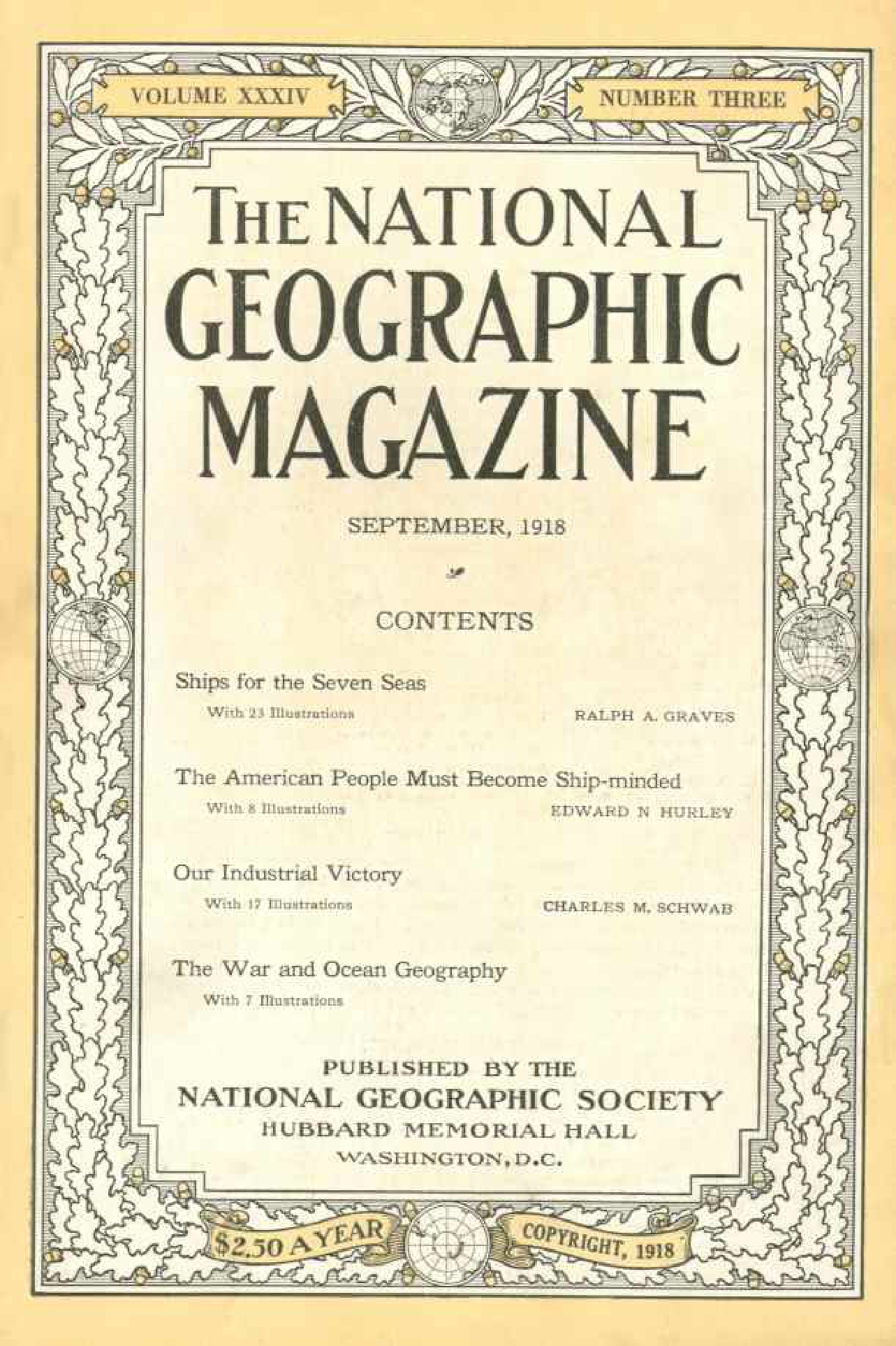 [해외잡지] National Geographic 1918-09 034-3 Sep