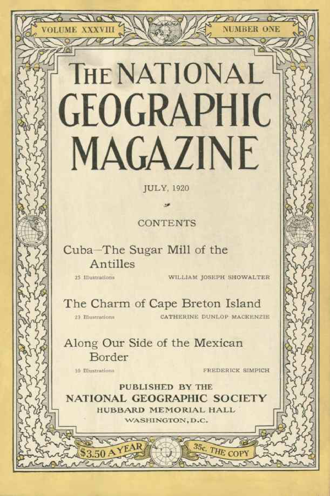 [해외잡지] National Geographic 1920-07 038-1 Jul