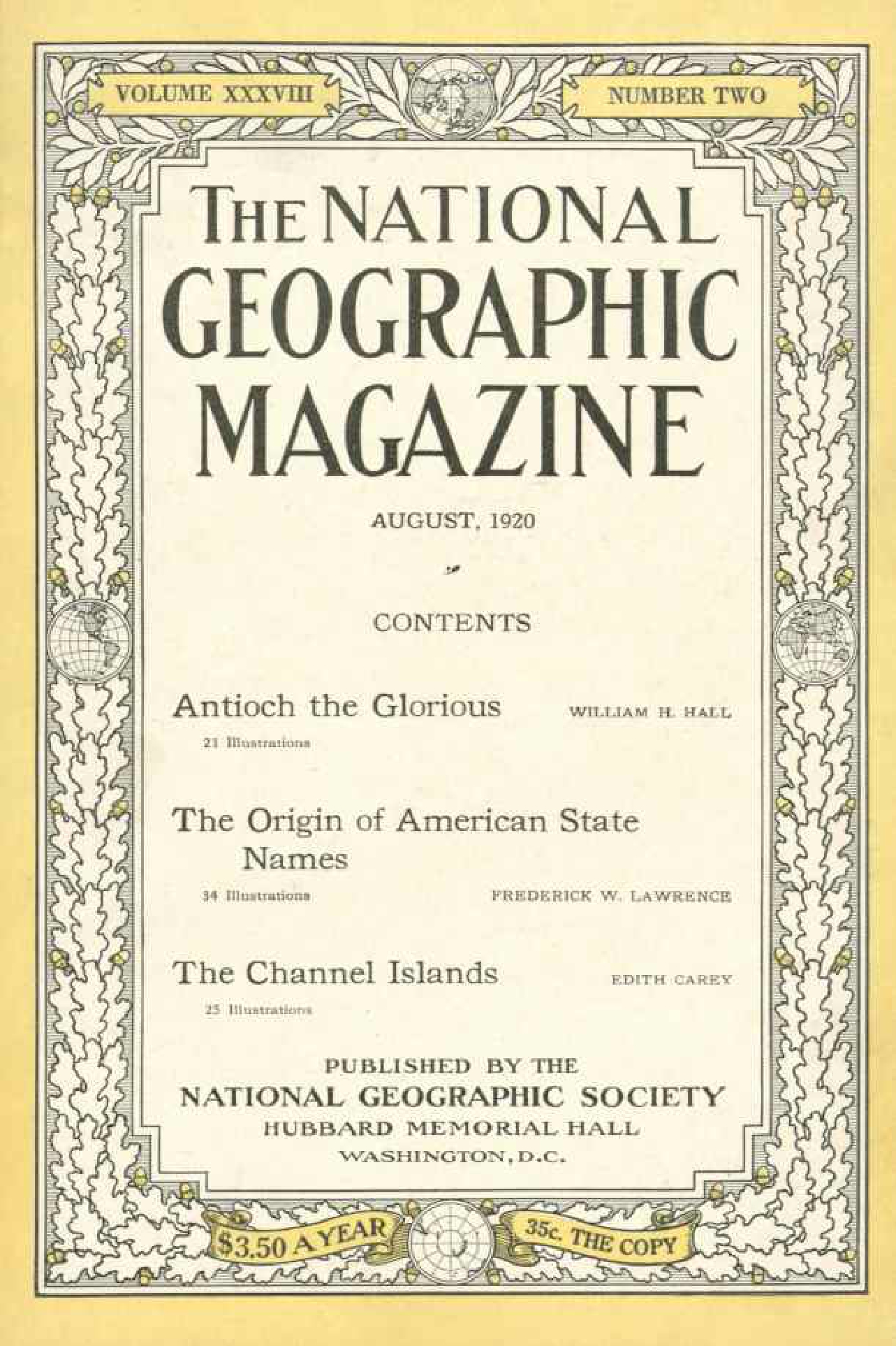 [해외잡지] National Geographic 1920-08 038-2 Aug