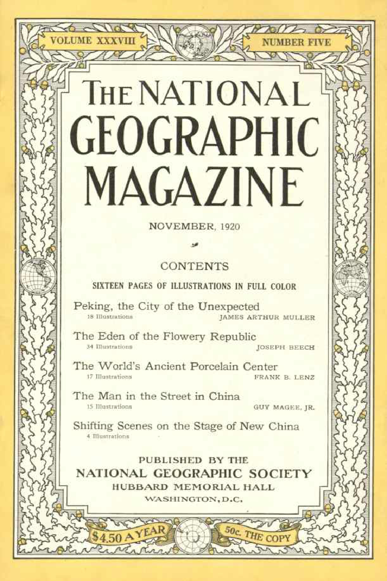 [해외잡지] National Geographic 1920-11 038-5 Nov
