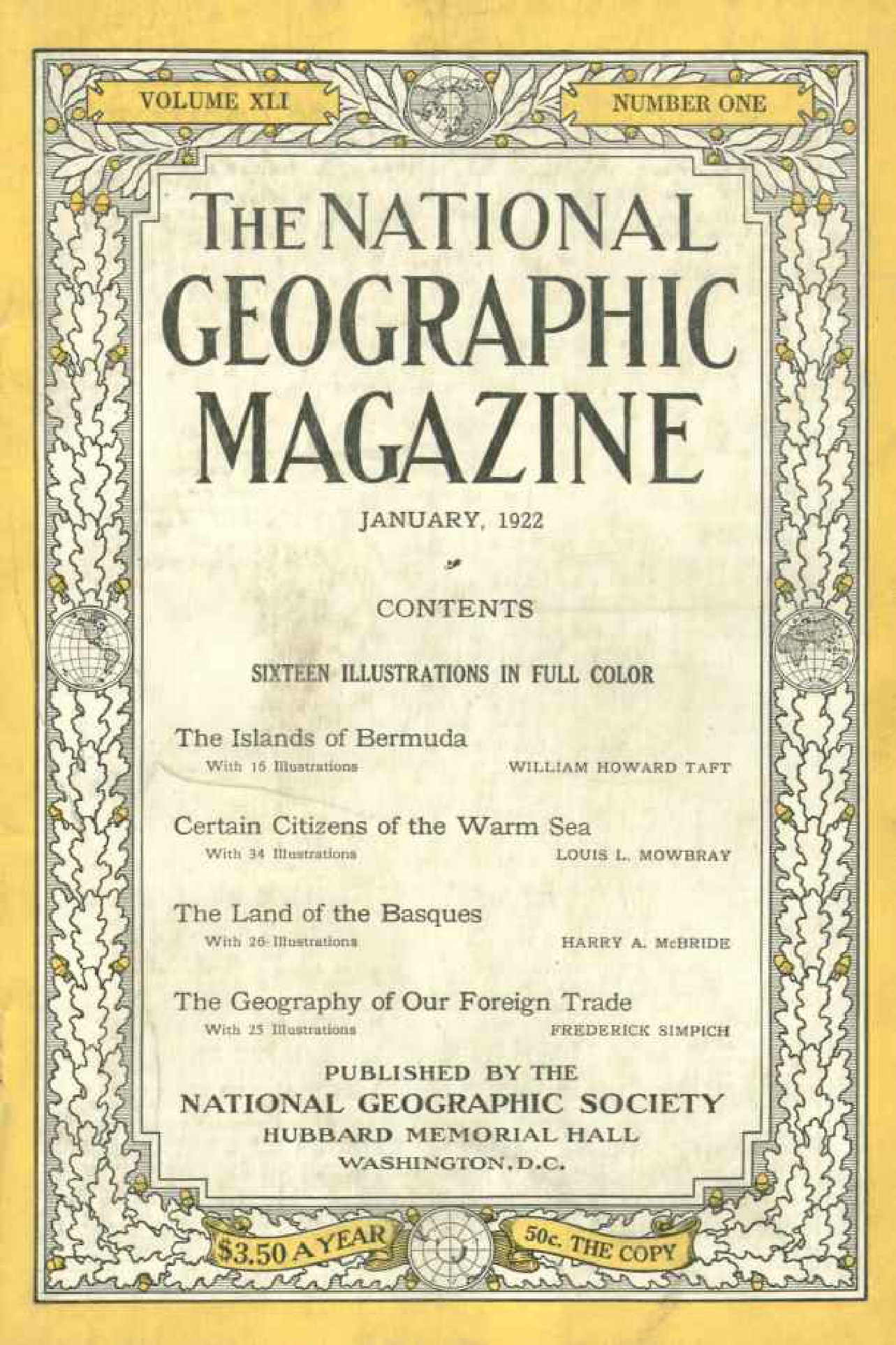[해외잡지] National Geographic 1922-01 041-1 Jan