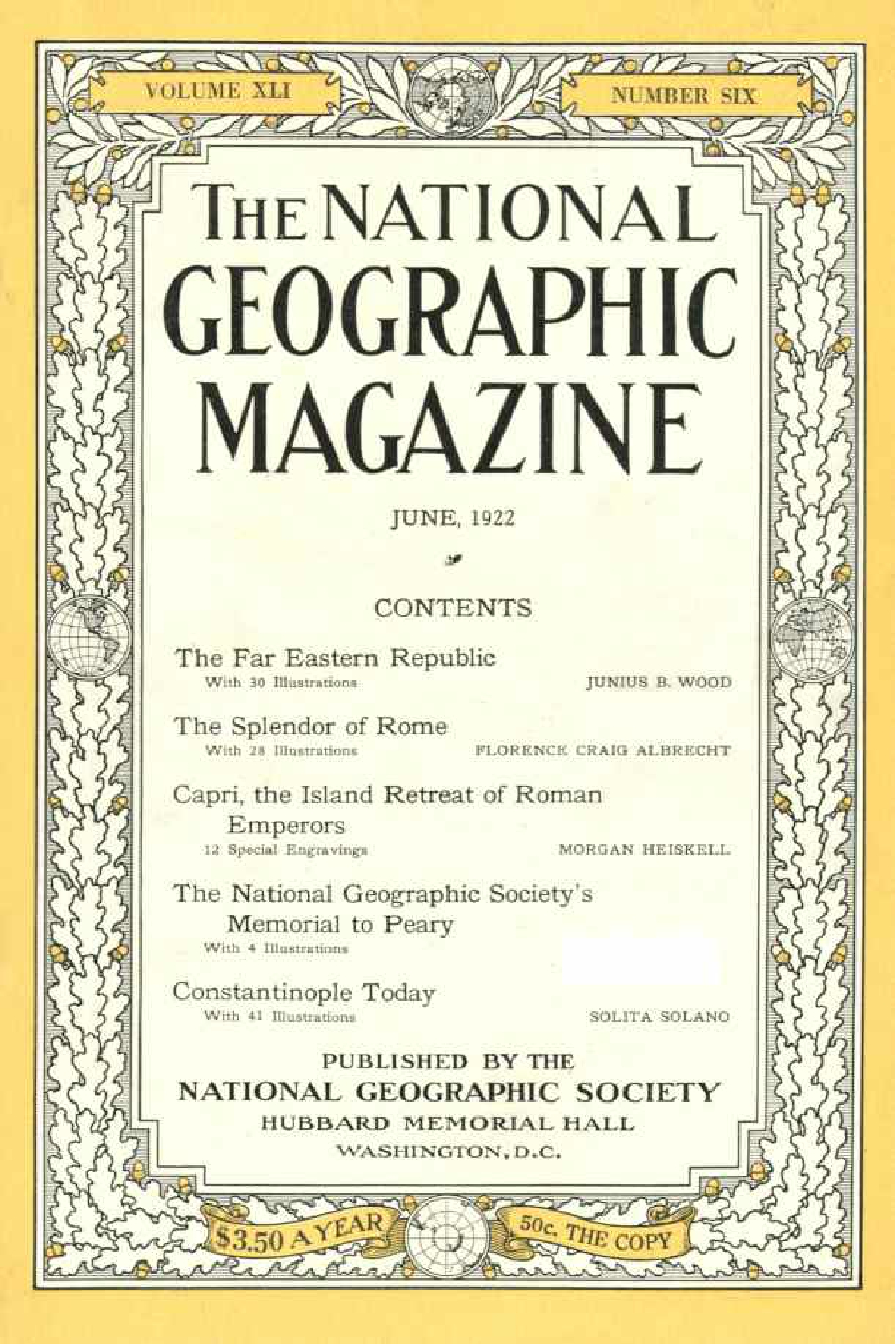 [해외잡지] National Geographic 1922-06 041-6 Jun