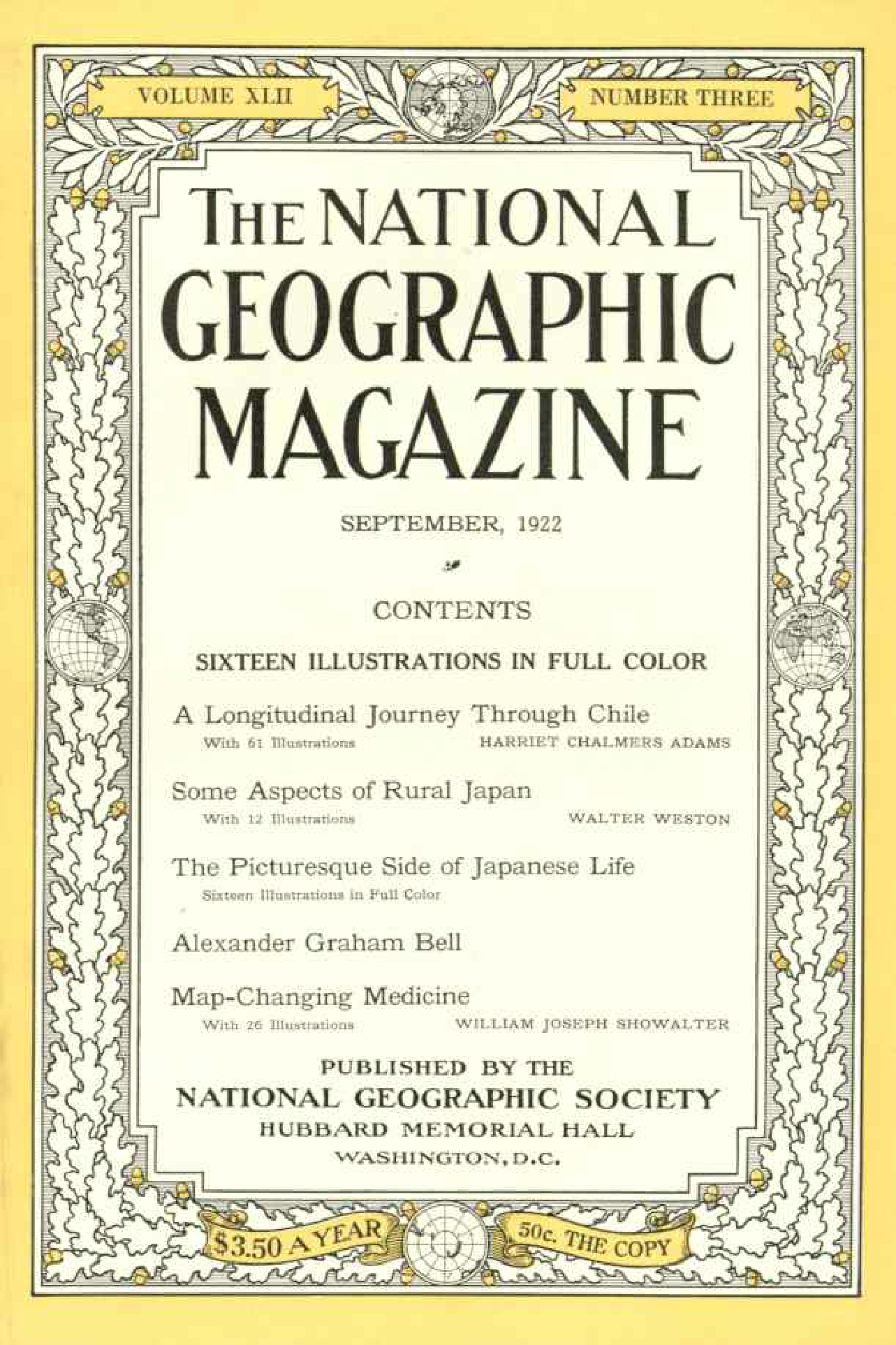 [해외잡지] National Geographic 1922-09 042-3 Sep