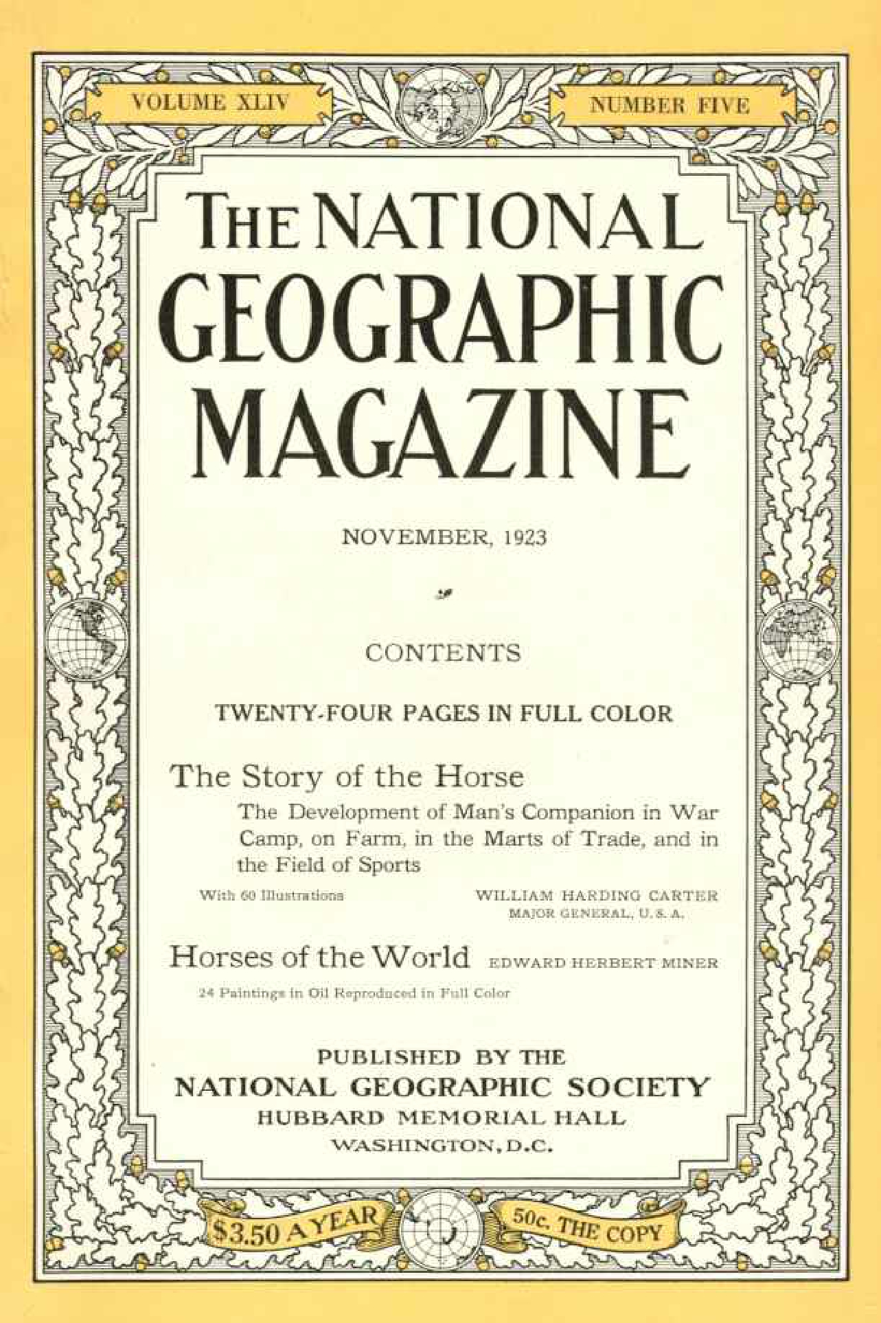 [해외잡지] National Geographic 1923-11 044-5 Nov