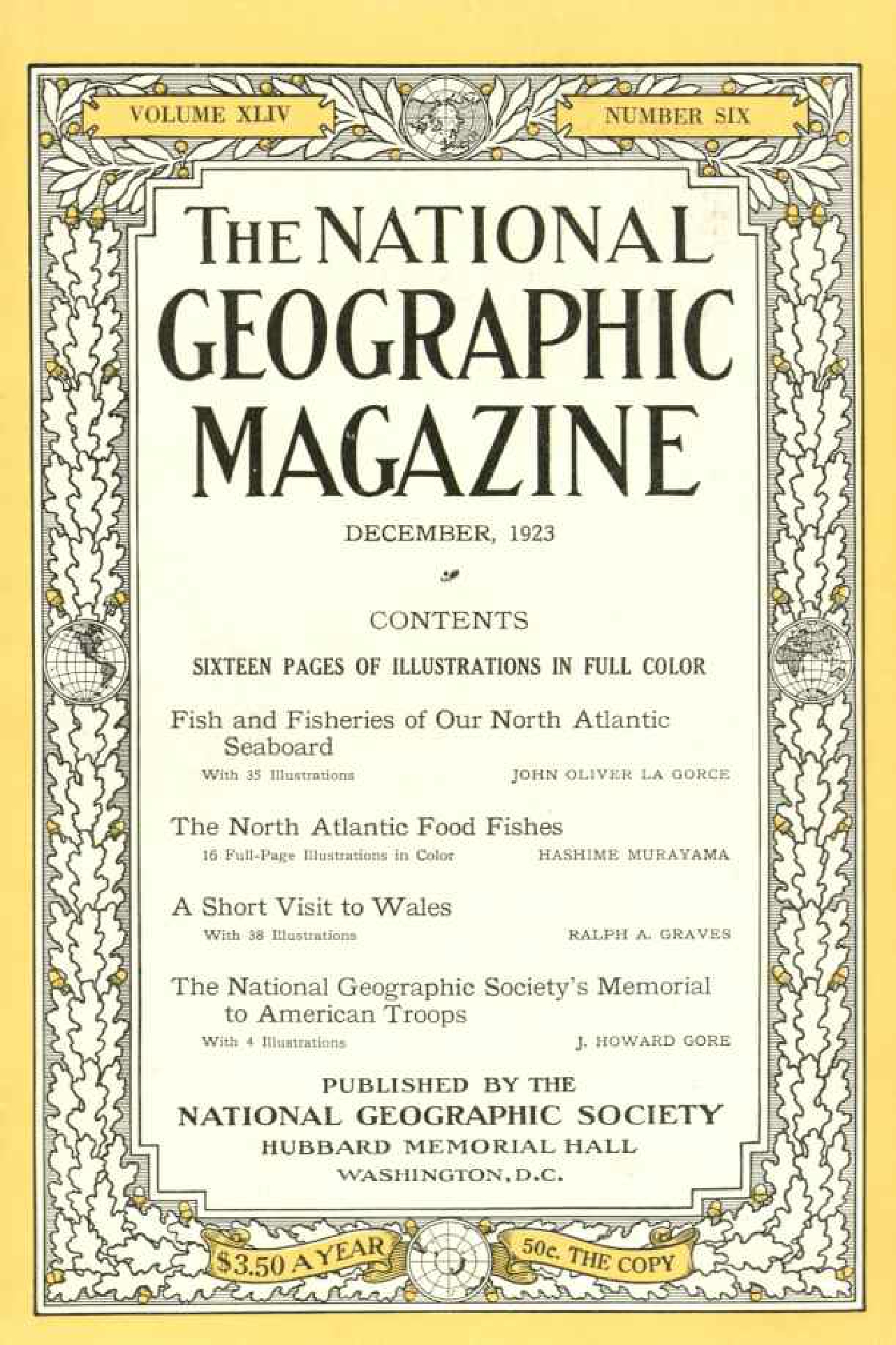 [해외잡지] National Geographic 1923-12 044-6 Dec