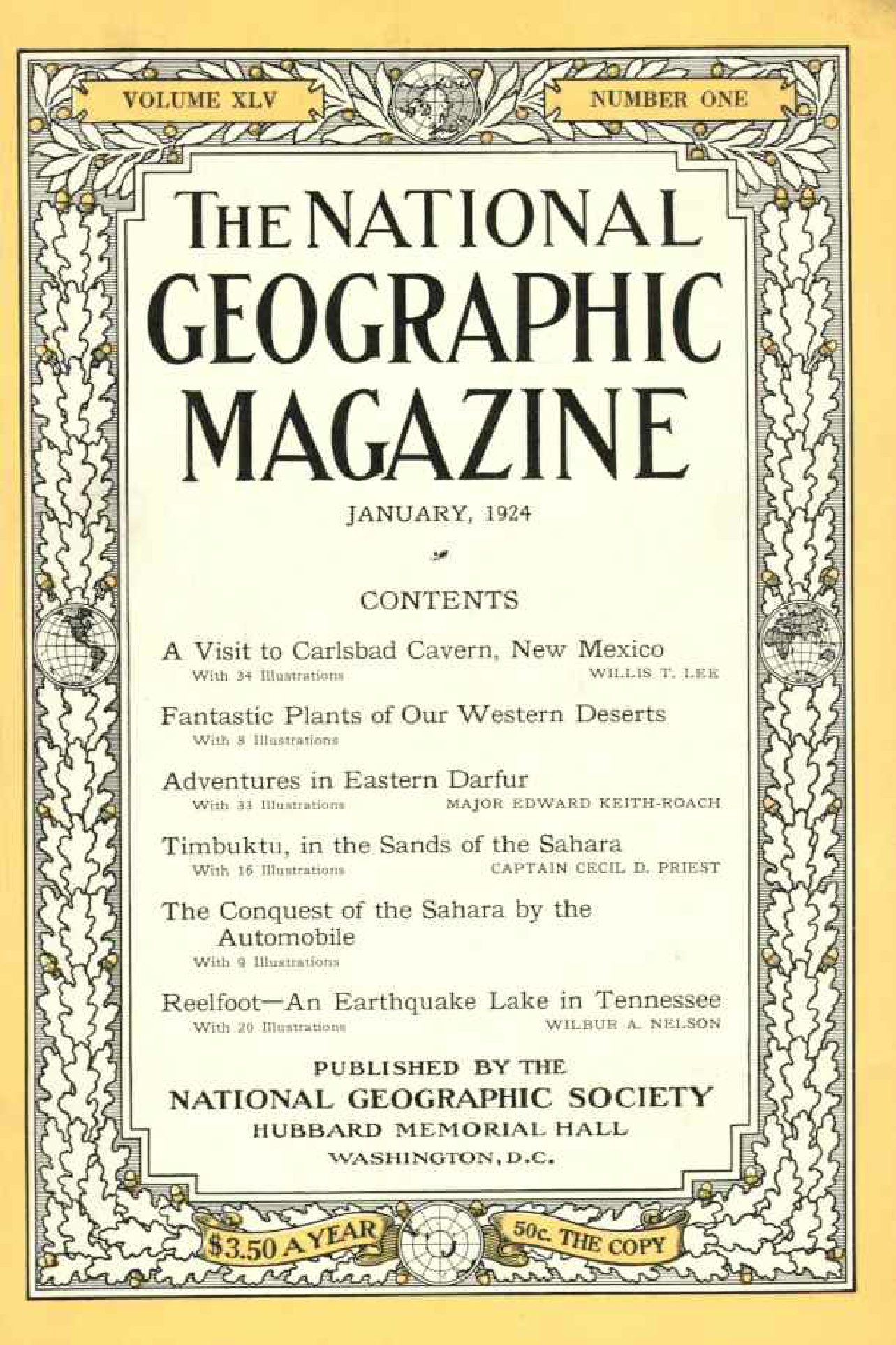 [해외잡지] National Geographic 1924-01 045-1 Jan