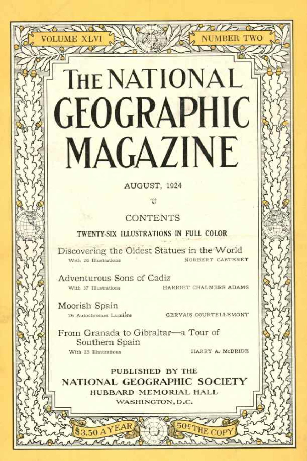 [해외잡지] National Geographic 1924-08 046-2 Aug