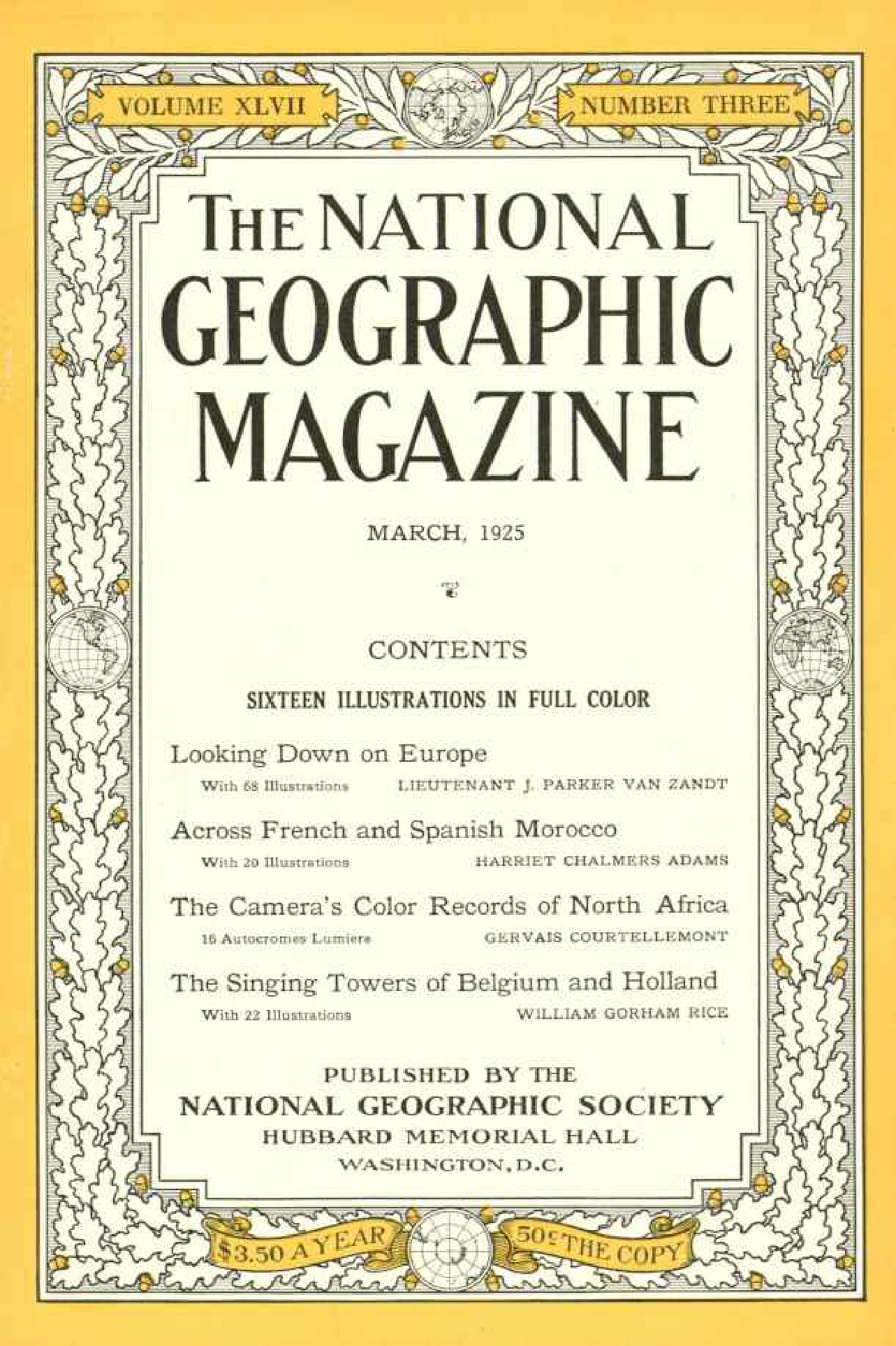 [해외잡지] National Geographic 1925-03 047-3 Mar