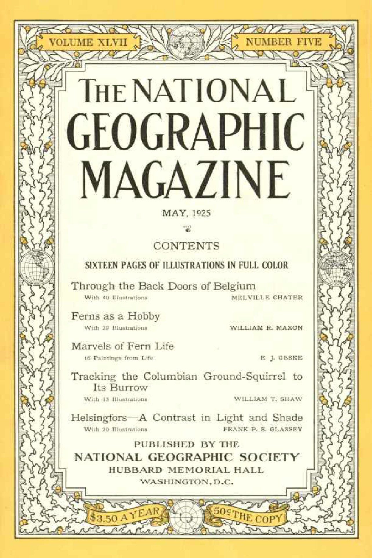[해외잡지] National Geographic 1925-05 047-5 May