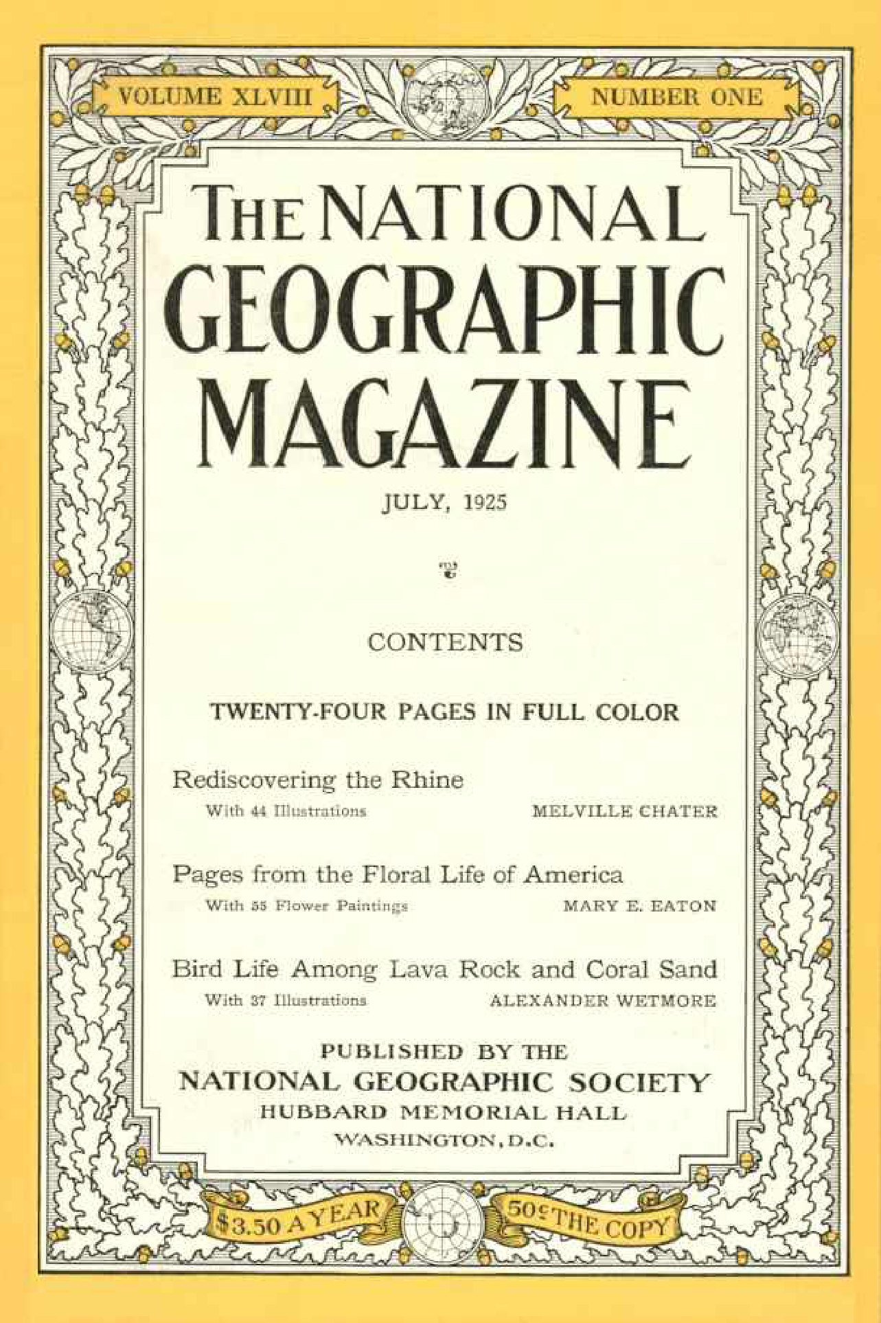 [해외잡지] National Geographic 1925-07 048-1 Jul