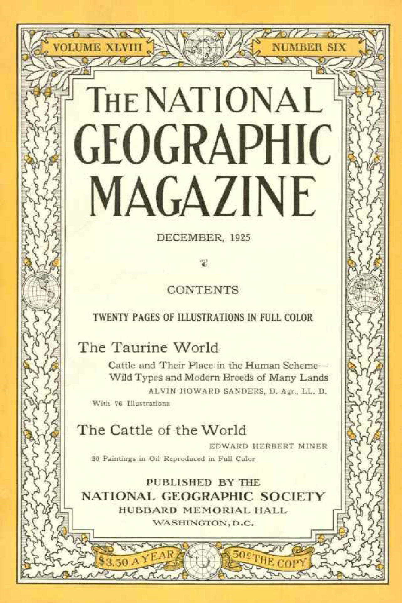[해외잡지] National Geographic 1925-12 048-6 Dec
