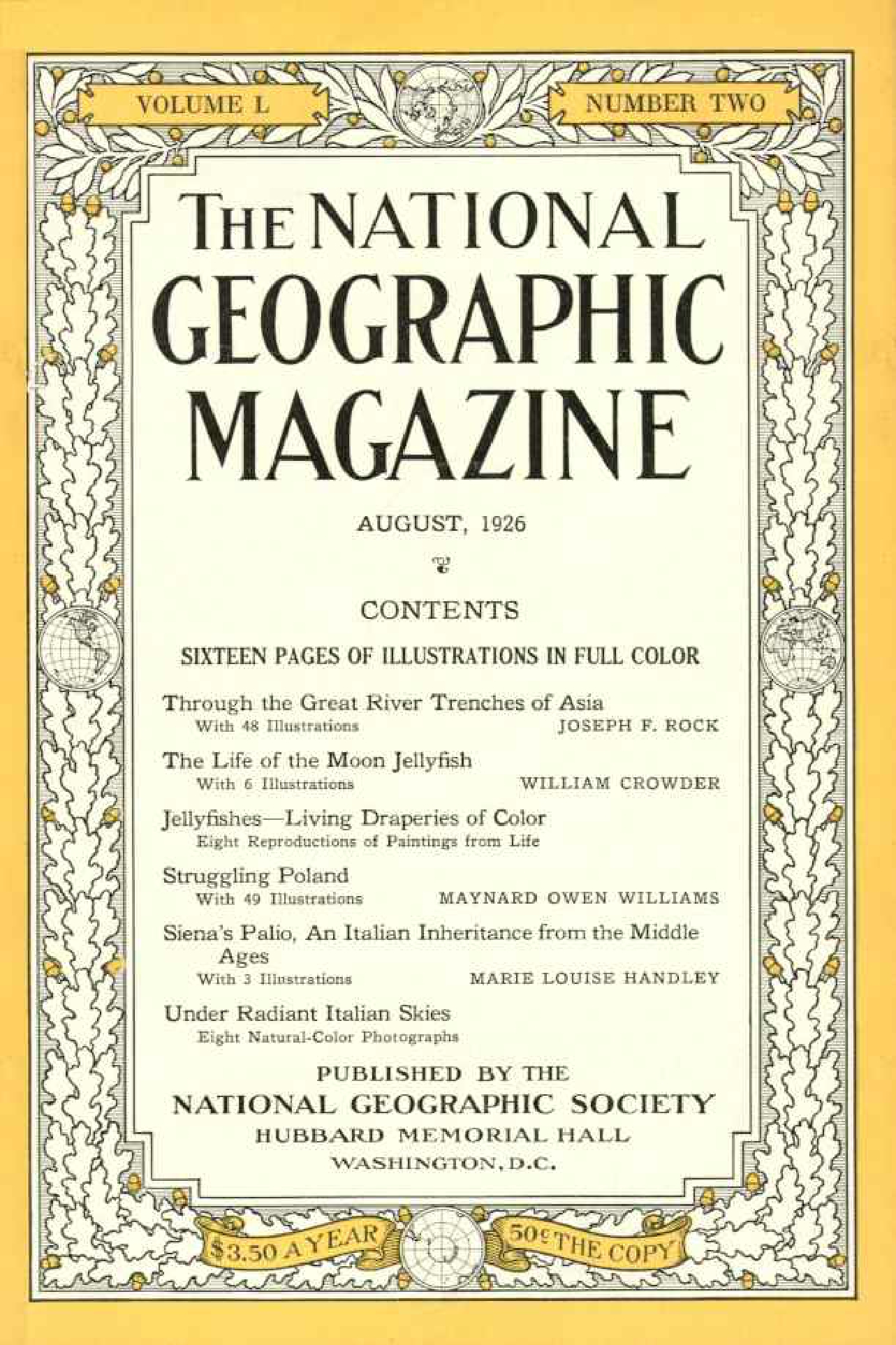 [해외잡지] National Geographic 1926-08 050-2 Aug