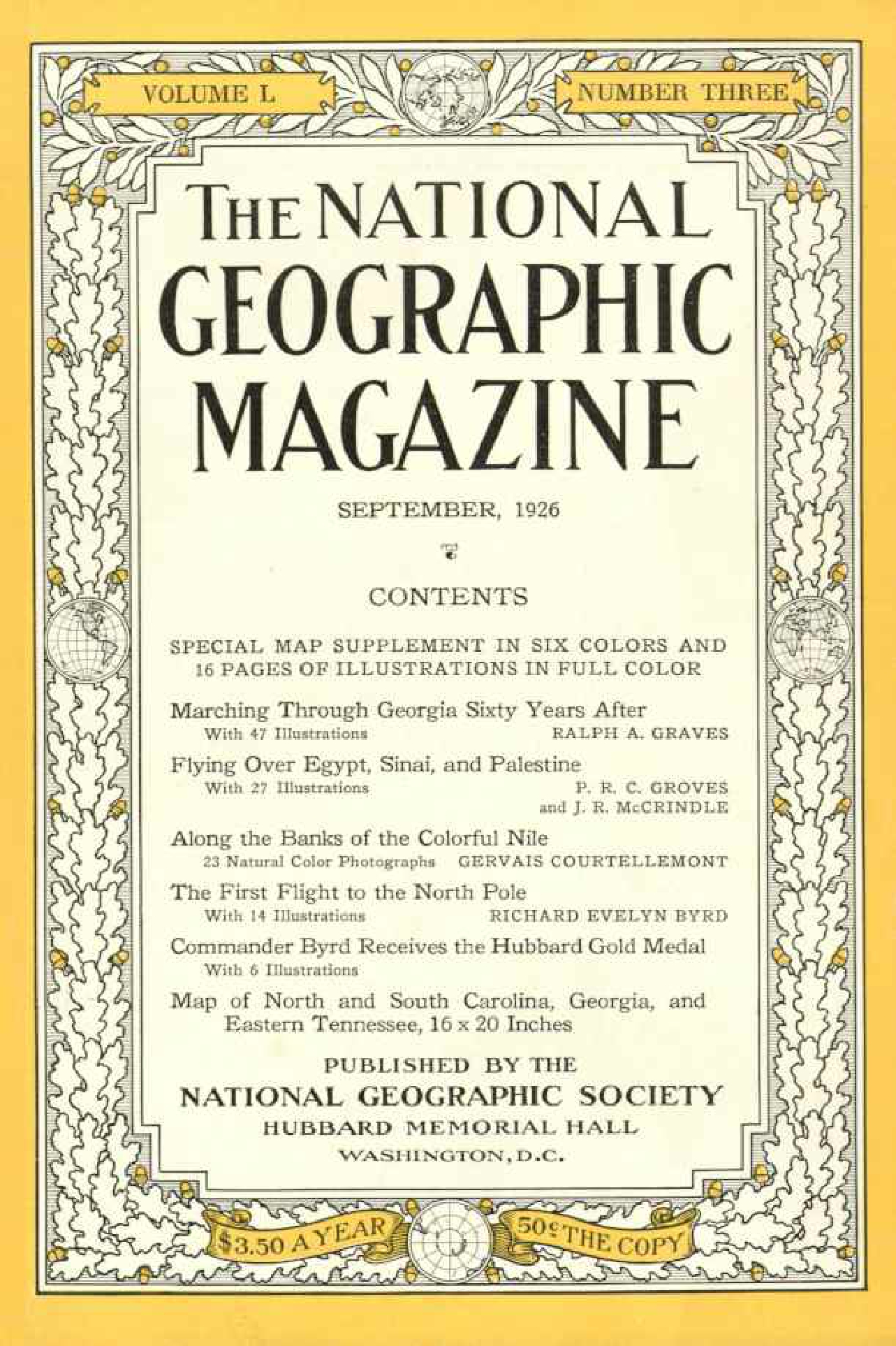 [해외잡지] National Geographic 1926-09 050-3 Sep