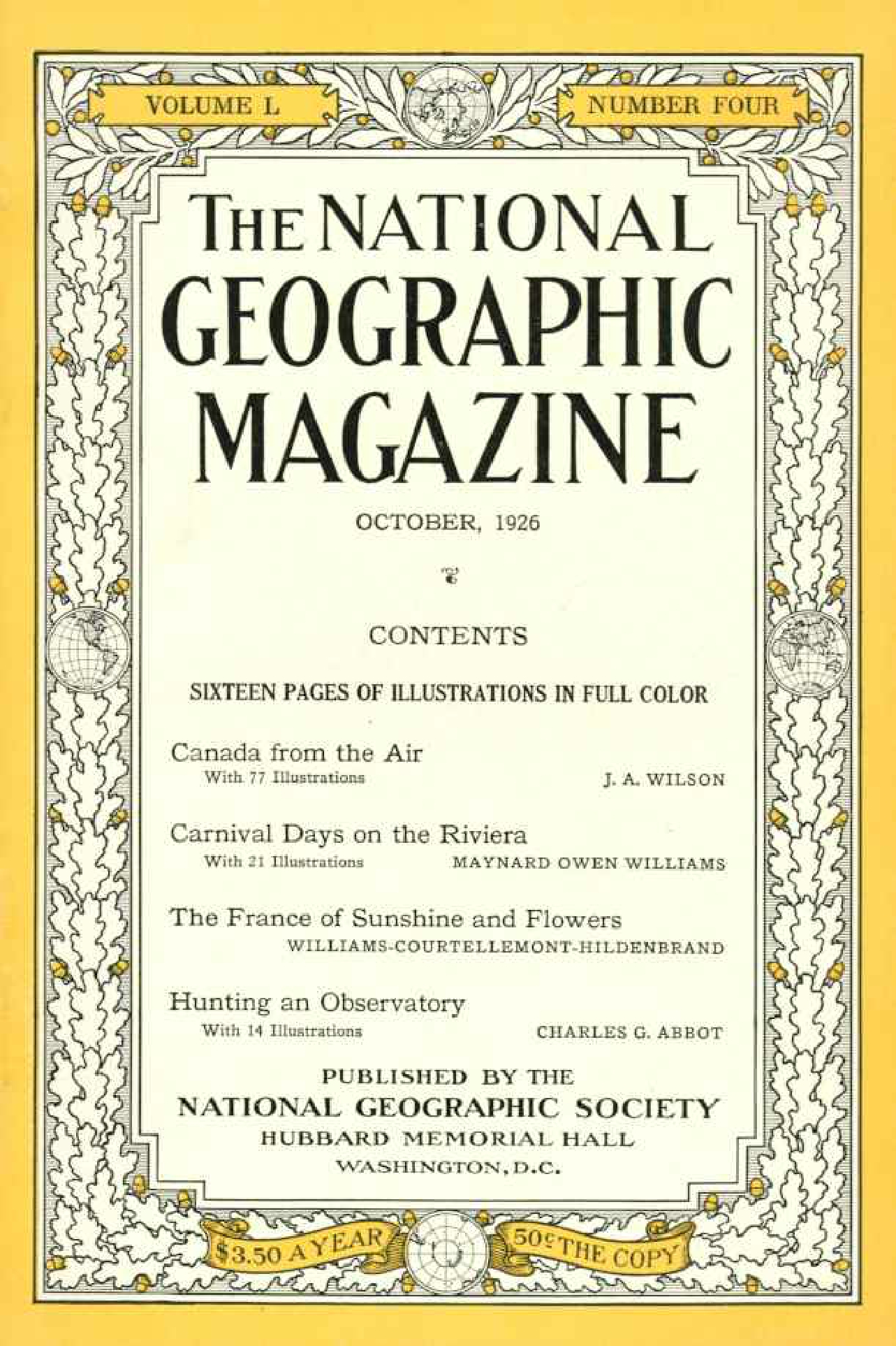 [해외잡지] National Geographic 1926-10 050-4 Oct