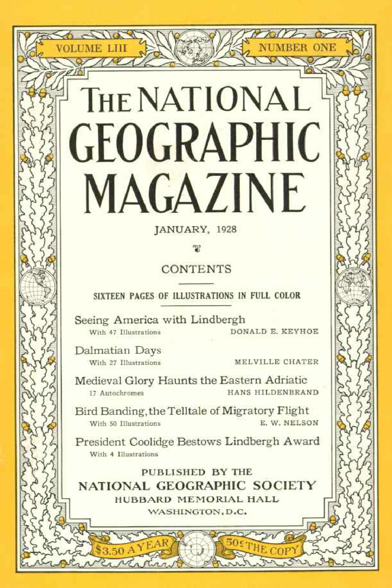 [해외잡지] National Geographic 1928-01 053-1 Jan