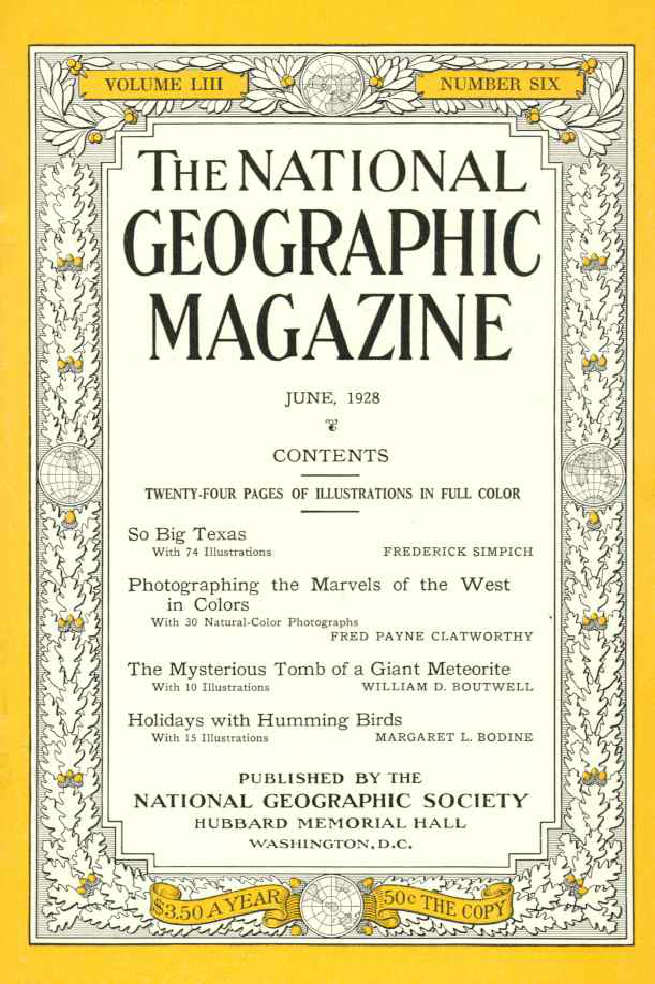 [해외잡지] National Geographic 1928-06 053-6 Jun