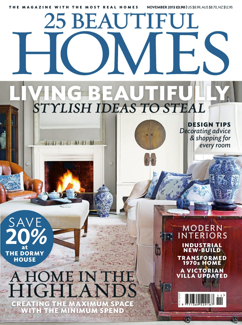 [해외잡지-2013] 25 Beautiful Homes 2013-11