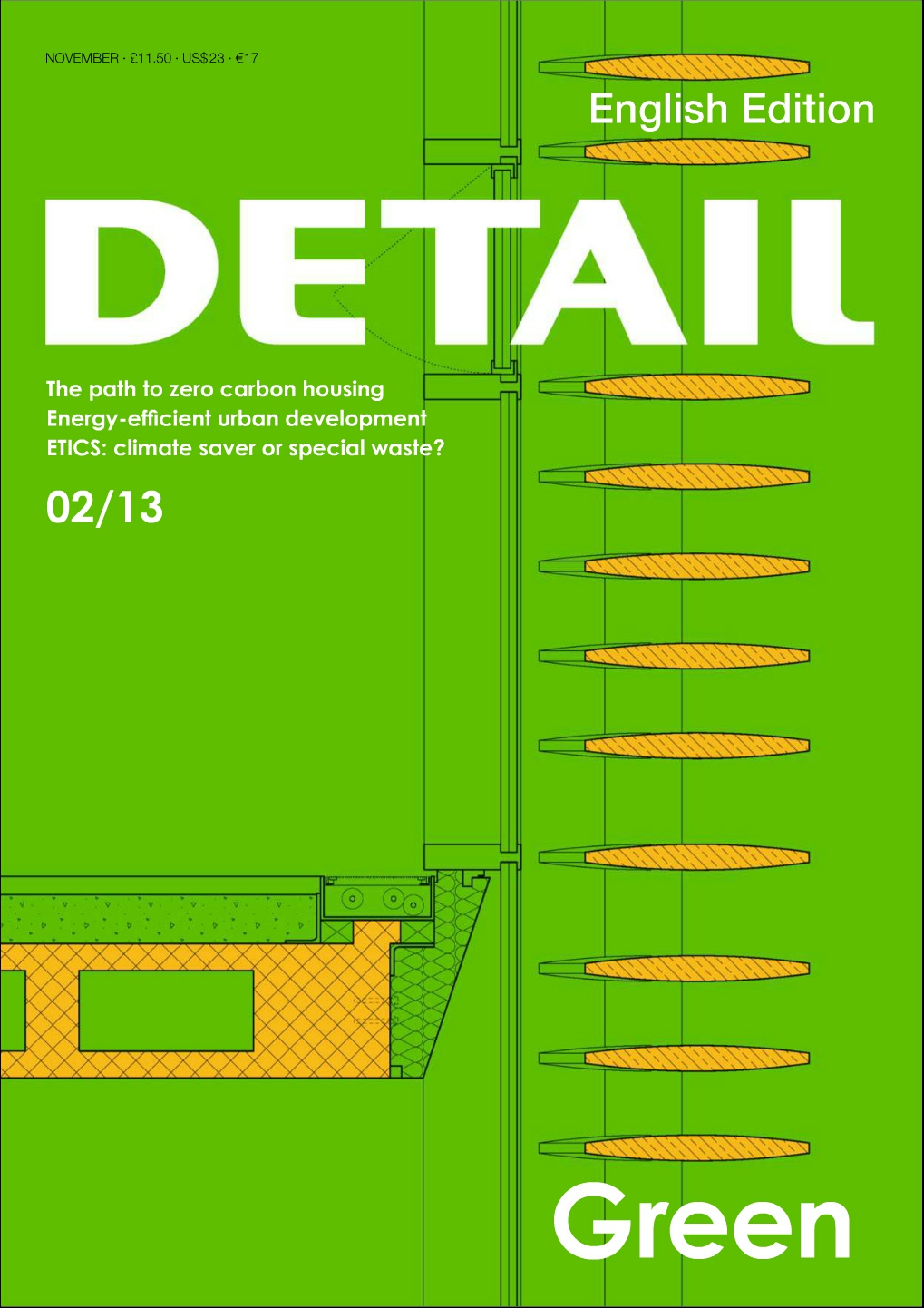 [해외잡지-2013] Detail Green 2013-11