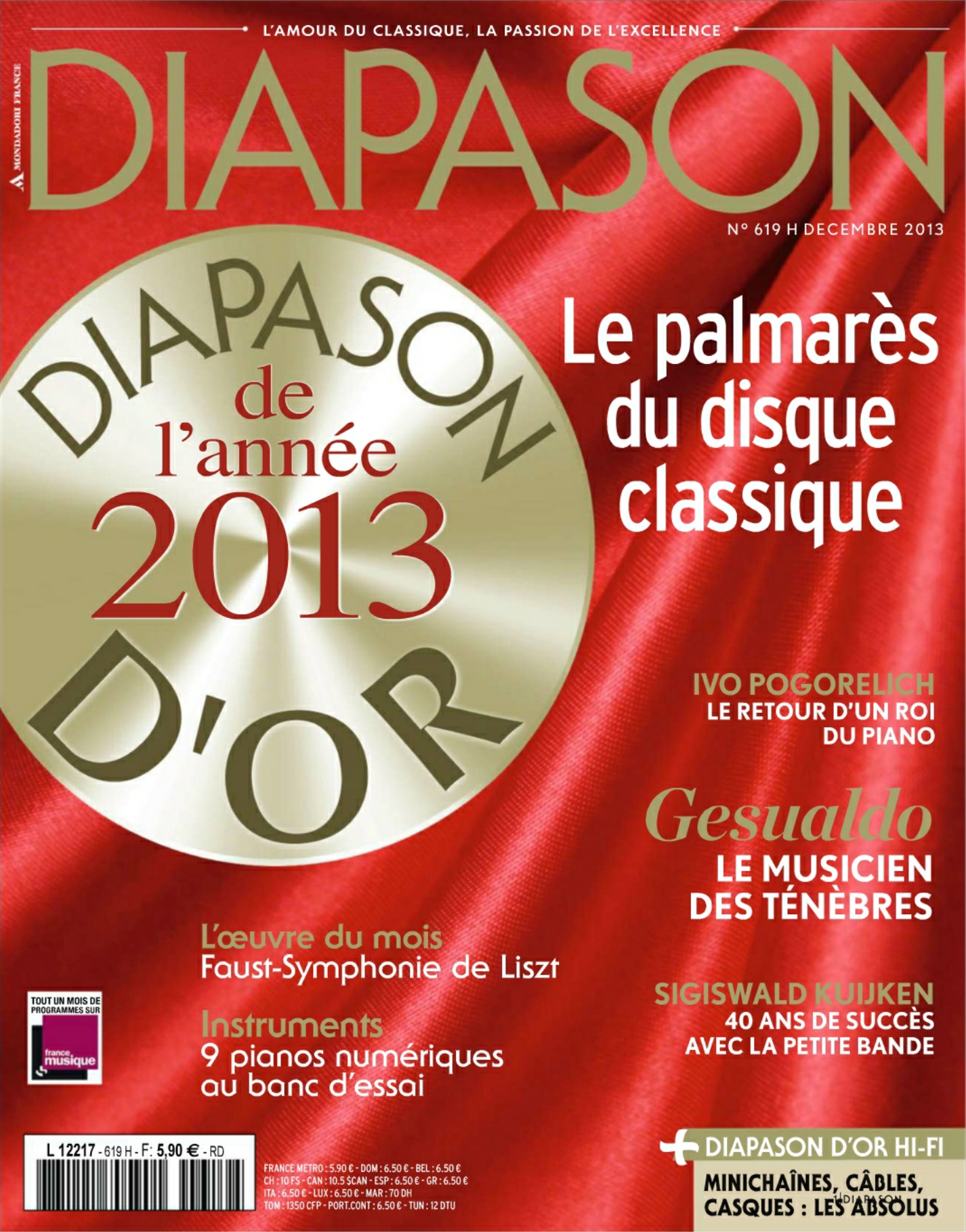 [해외잡지-2013] Diapason_N_619_D_cembre_2013