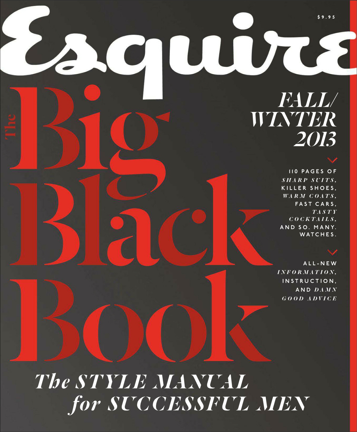 [해외잡지-2013] Esquires BigBlackBook 2013-fall