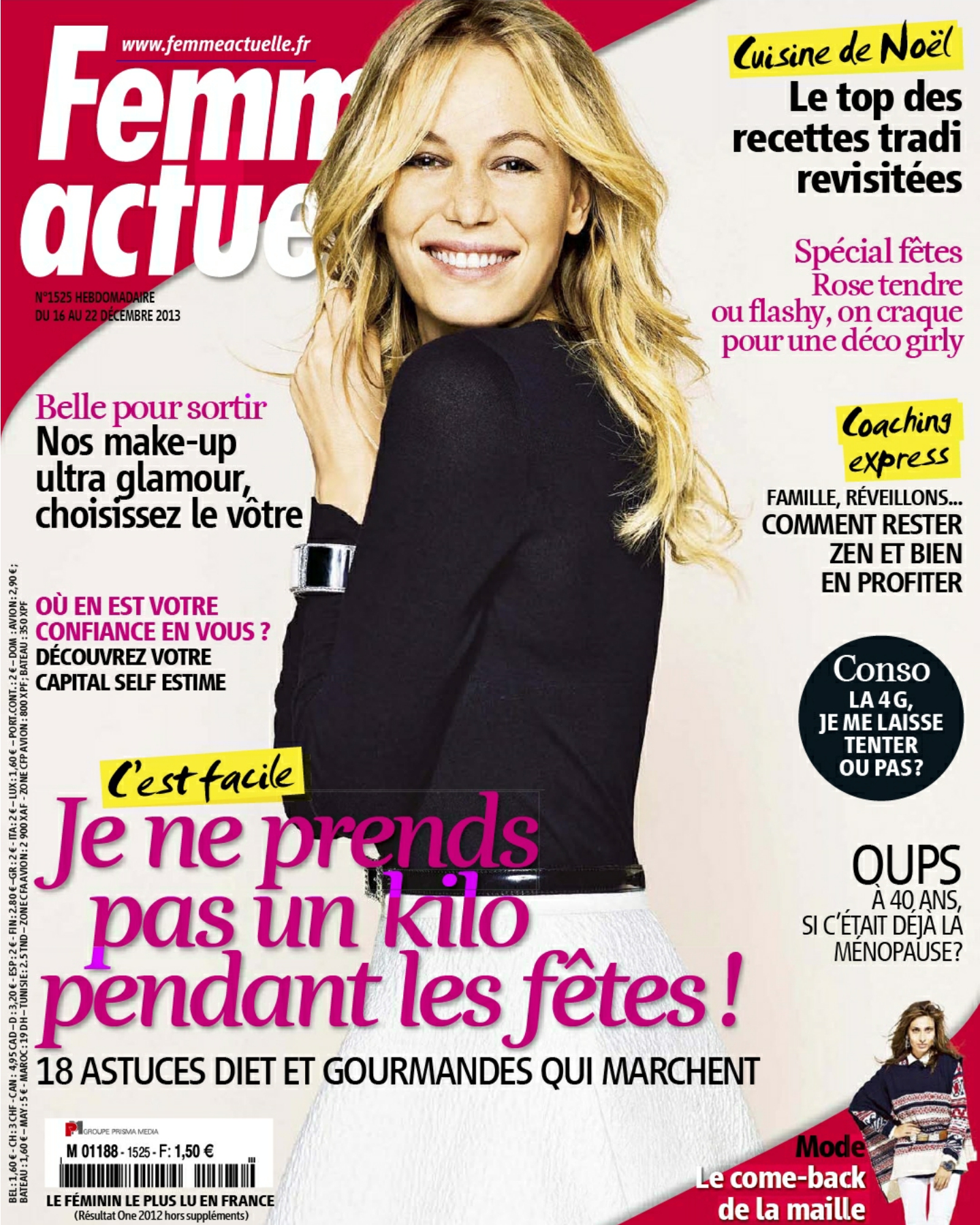 [해외잡지-2013] Femme Actuelle N 1525 - 16 au 22 Decembre 2013