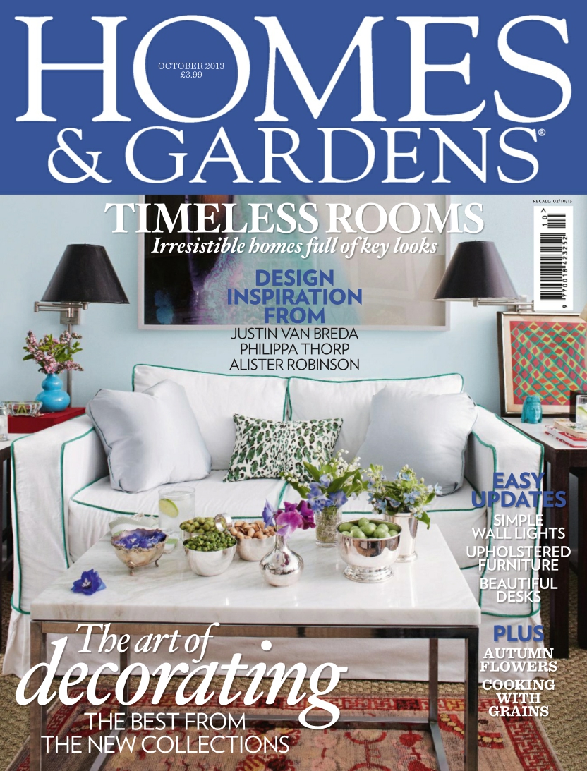 [해외잡지-2013] Homes Gardens 2013-10