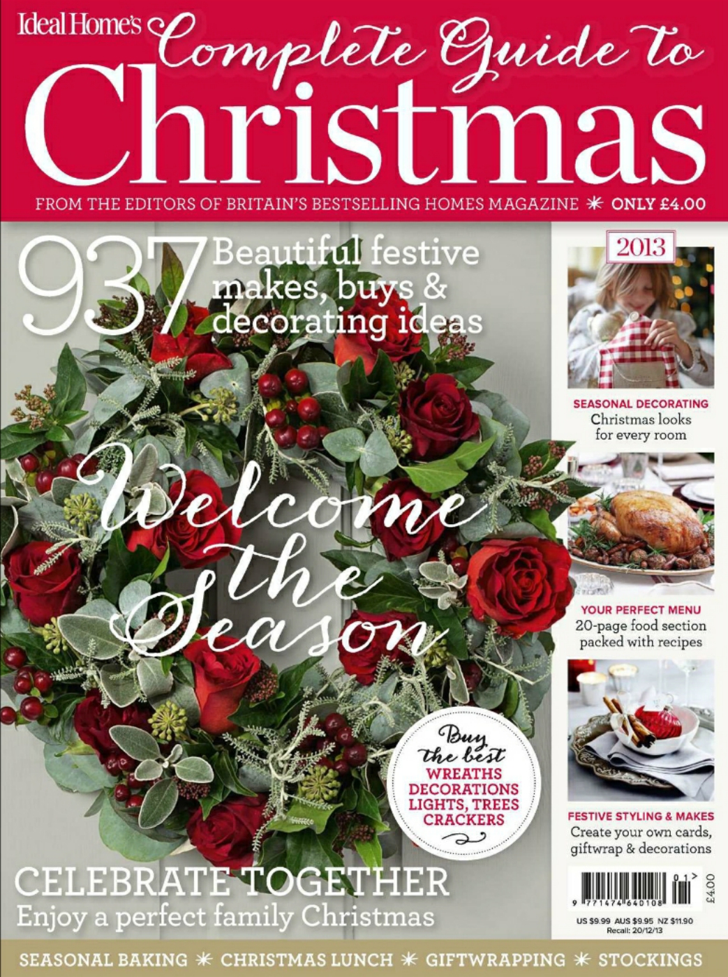 [해외잡지-2013] Ideal Homes - Complete Guide to Christmas 2013