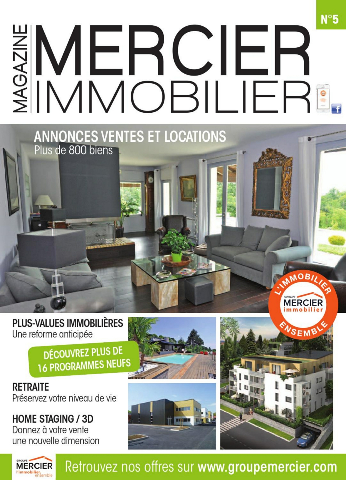 [해외잡지-2013] Mercier Immobilier no.5 2013