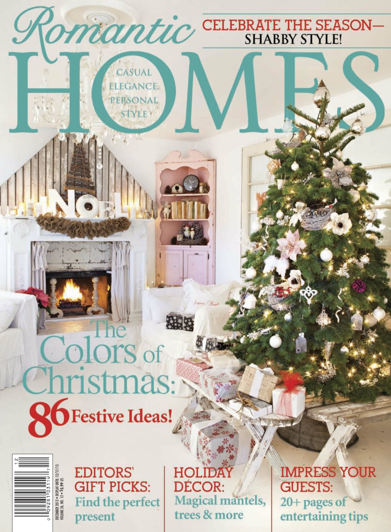 [해외잡지-2013] RomanticHomes 2013-12