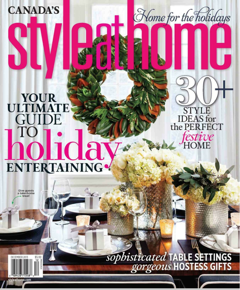 [해외잡지-2013] Style At Home 2013-12