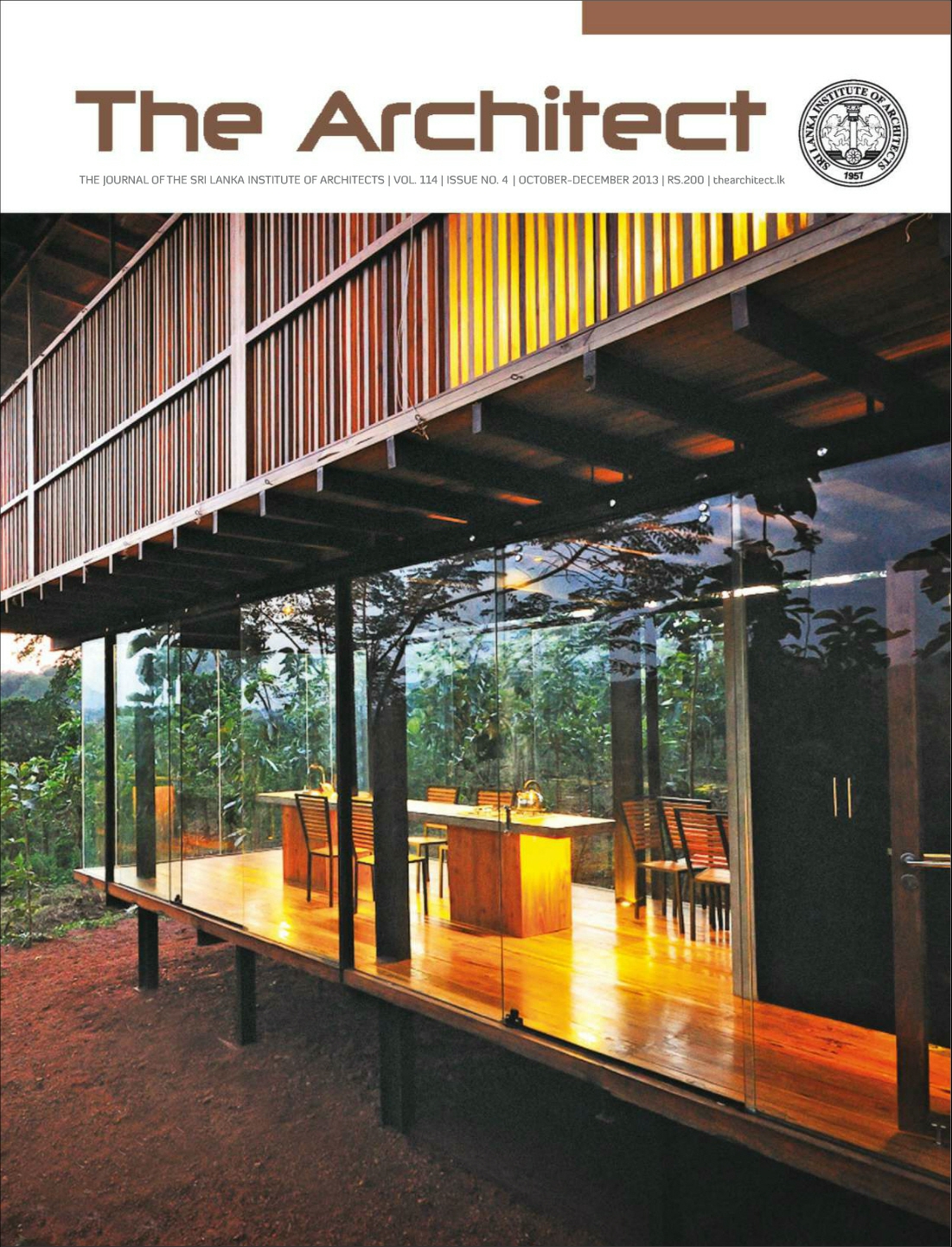 [해외잡지-2013] The Architect 2013-10