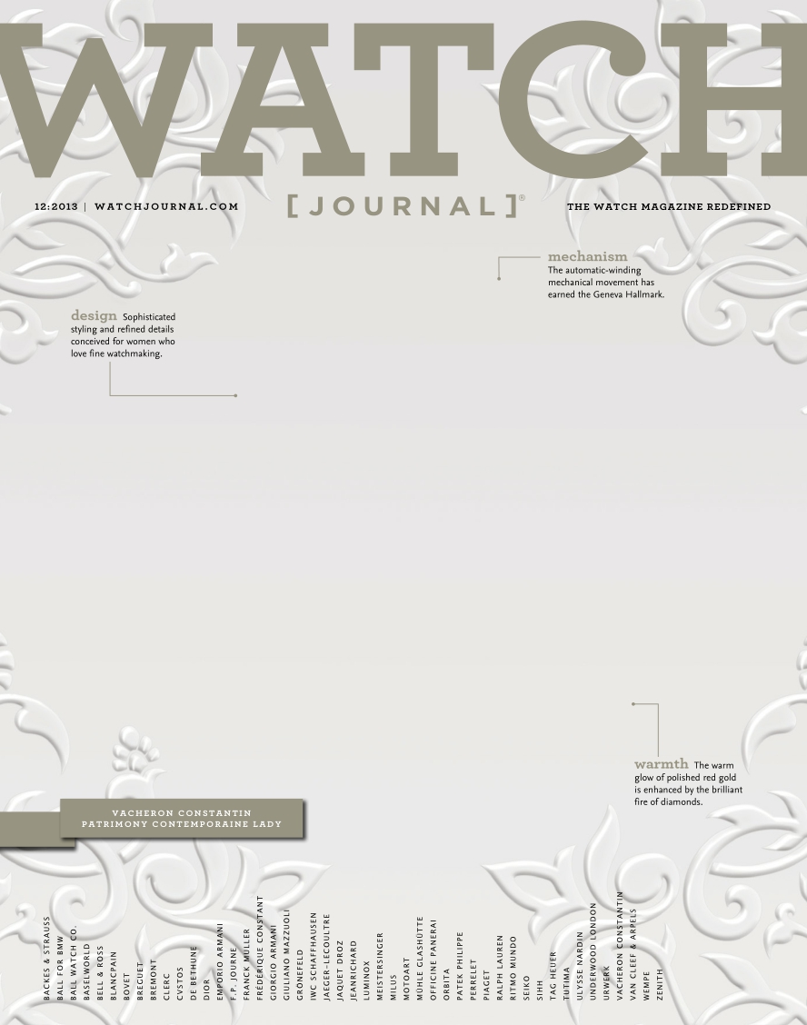 [해외잡지-2013] Watch Journal 2013-12