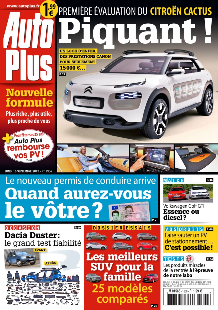 [해외잡지-2013] Auto_plus_1306_Septembre_2013