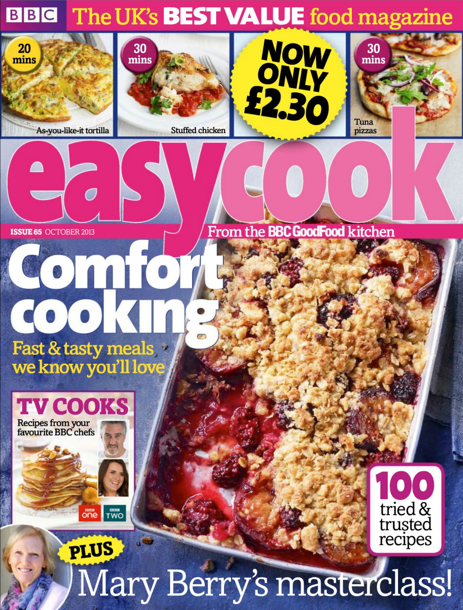 [해외잡지-2013] BBC Easy Cook - October 2013