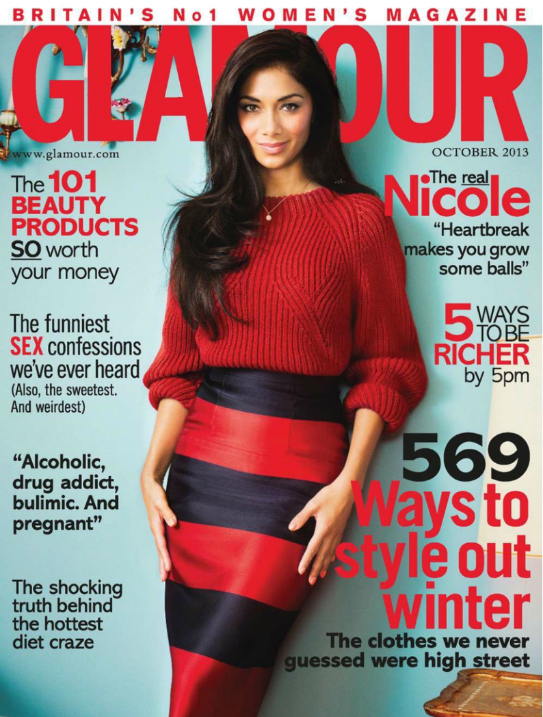 [해외잡지-2013] Glamour UK - October 2013